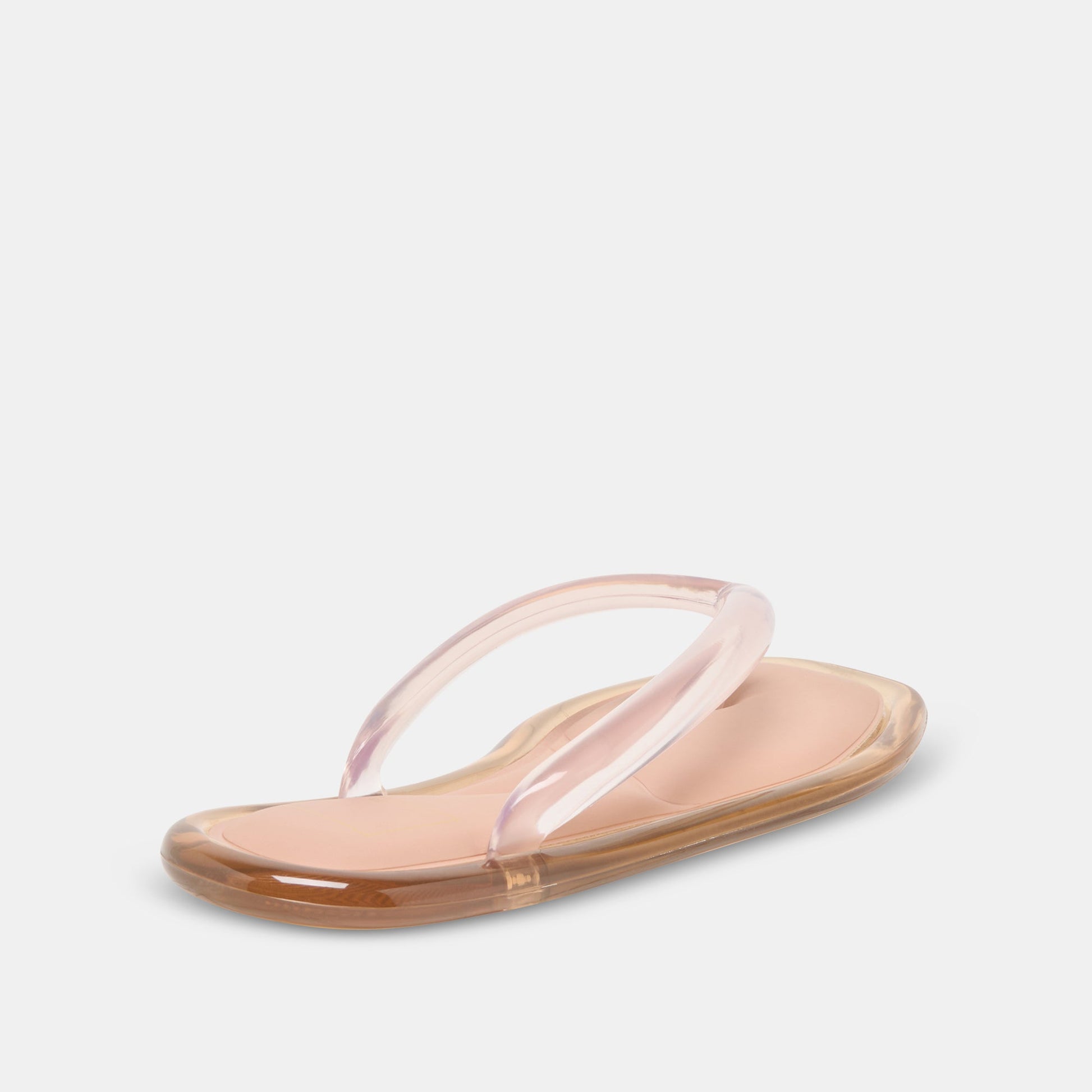 JOZEY Mocha Jelly Flip-Flop Sandals Dolce Vita For sale