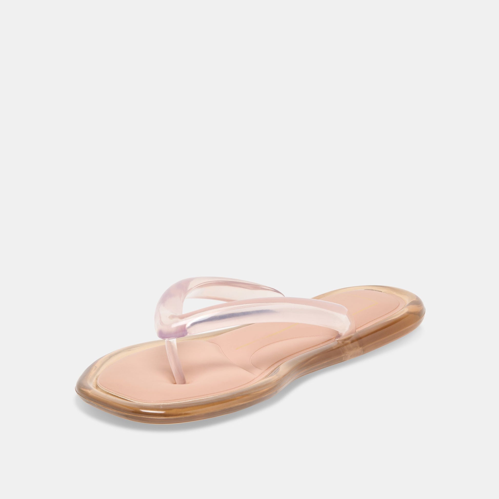 JOZEY Mocha Jelly Flip-Flop Sandals Dolce Vita For sale
