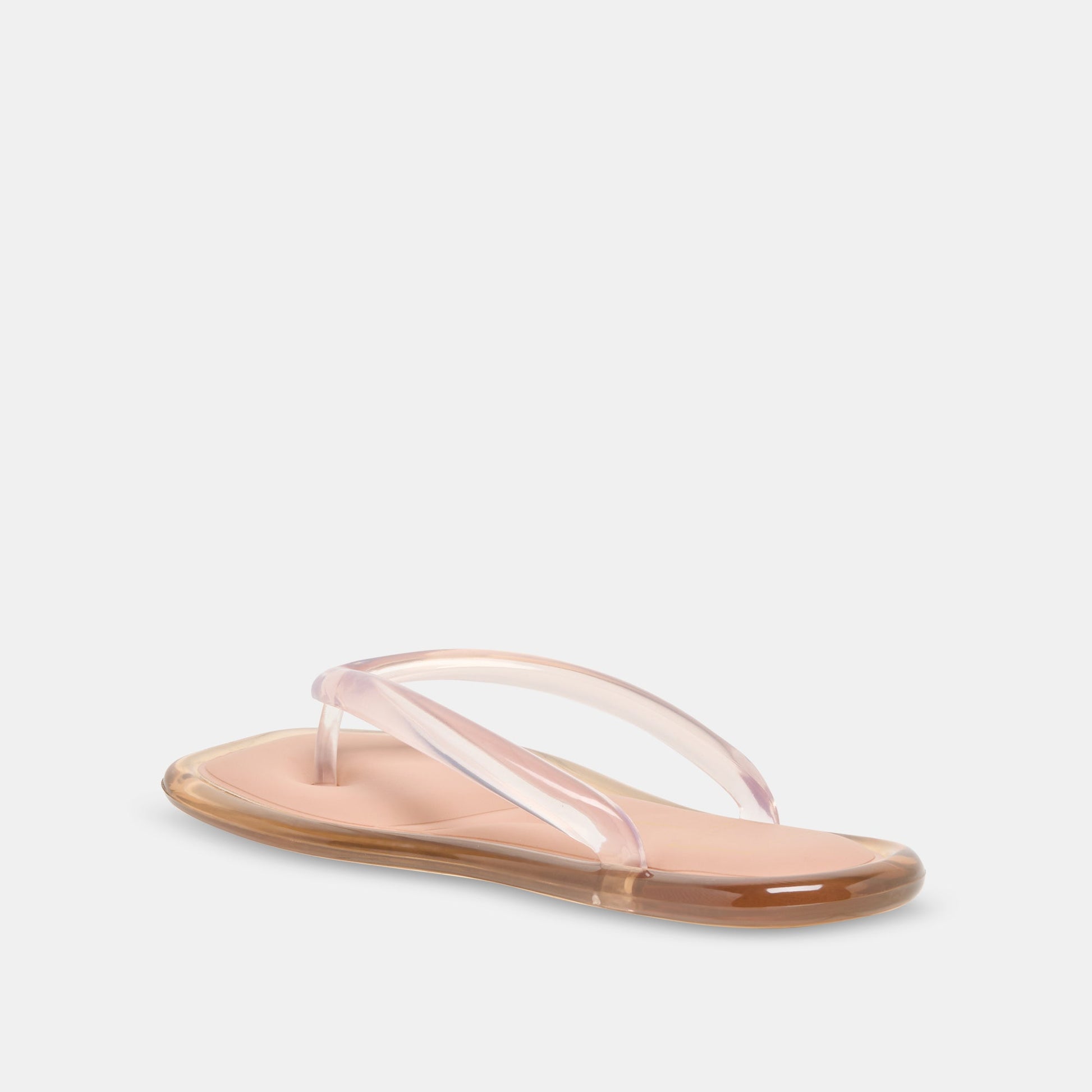 JOZEY Mocha Jelly Flip-Flop Sandals Dolce Vita For sale