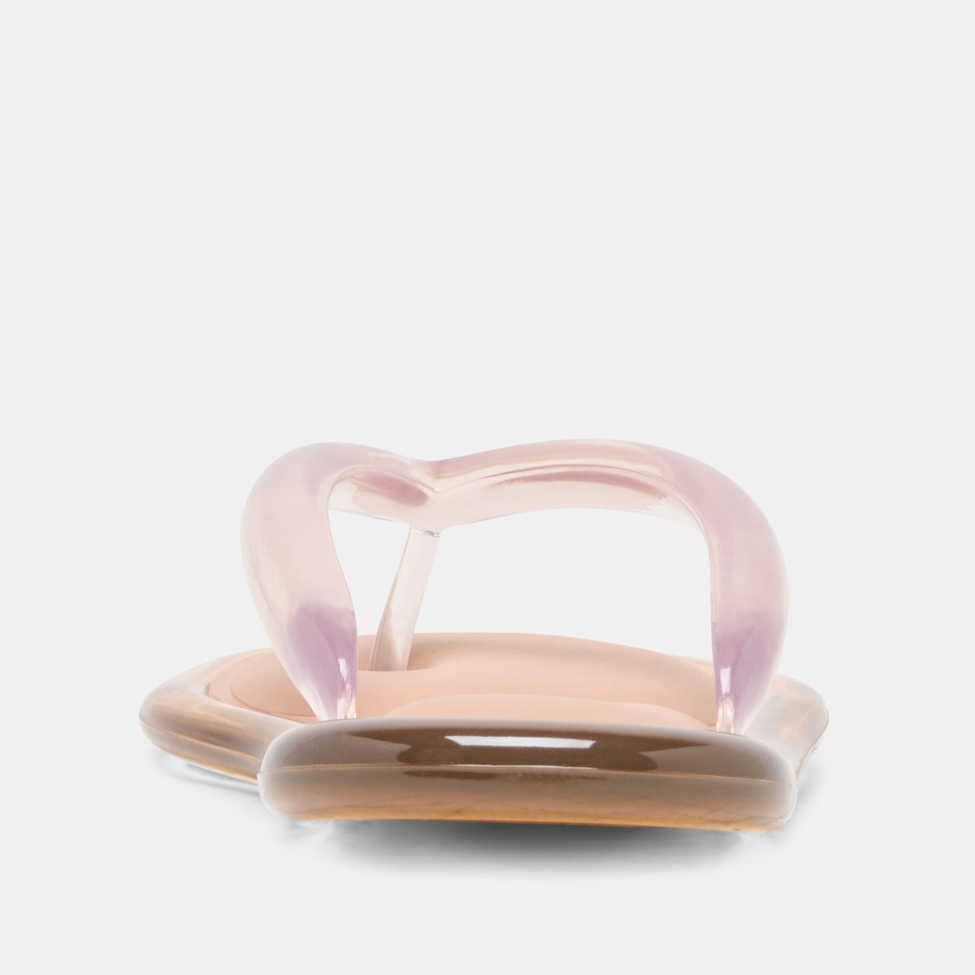 JOZEY Mocha Jelly Flip-Flop Sandals Dolce Vita For sale