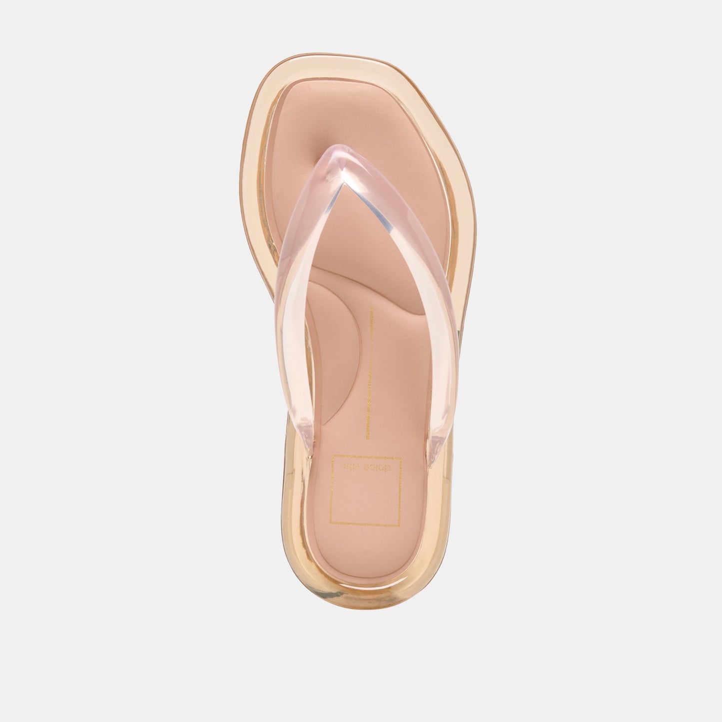 JOZEY Mocha Jelly Flip-Flop Sandals Dolce Vita For sale
