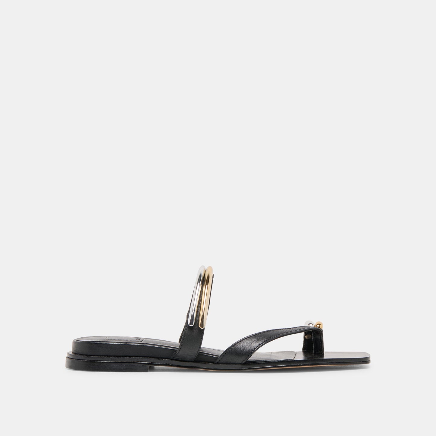 Tarina Black Leather Sandals Dolce Vita Discount