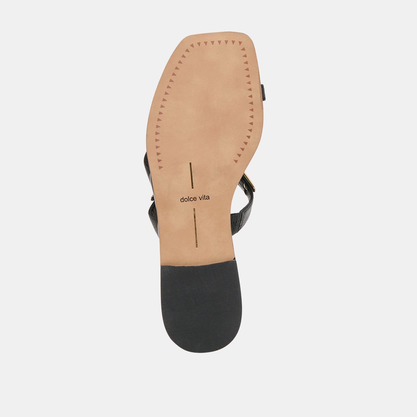 Tarina Black Leather Sandals Dolce Vita Discount