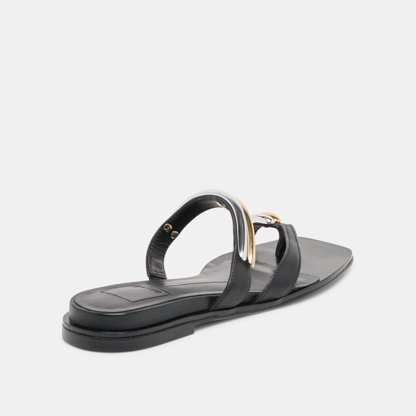 Tarina Black Leather Sandals Dolce Vita Discount