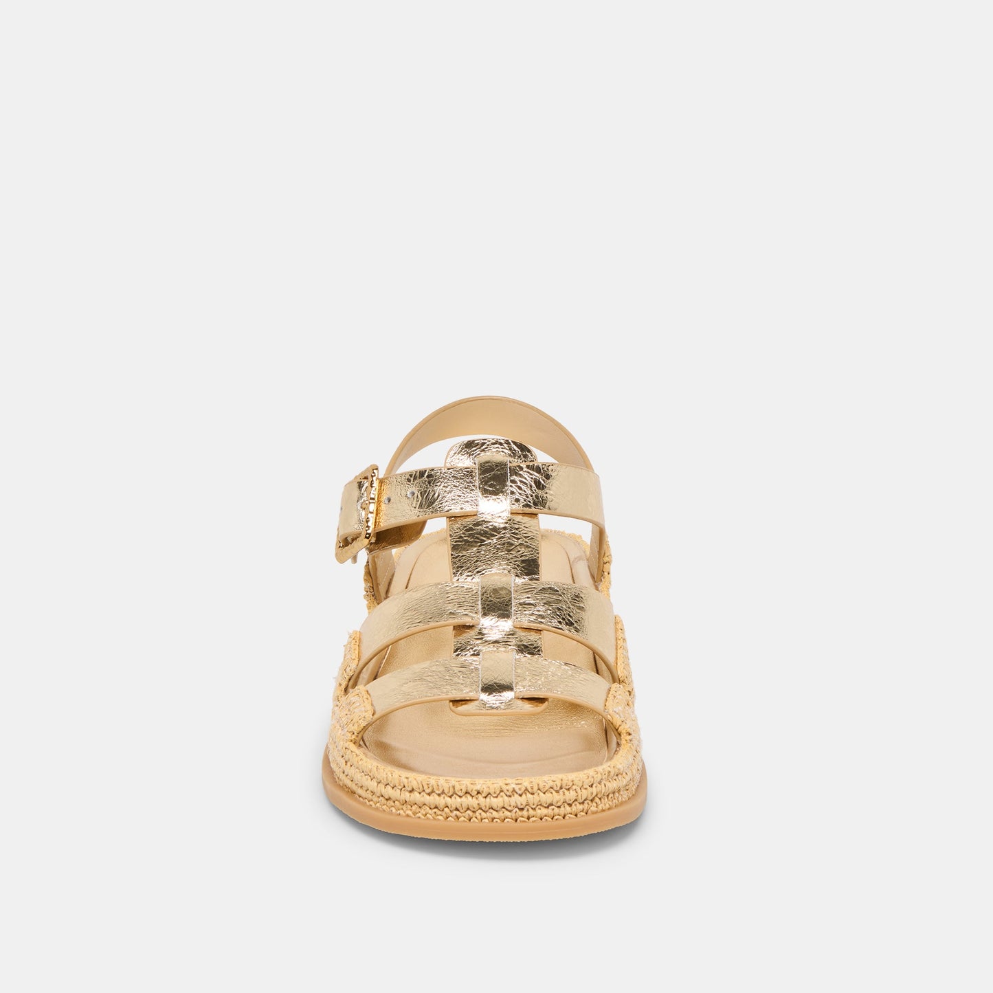 Shenna Gold Distressed Leather Sandals Dolce Vita Online