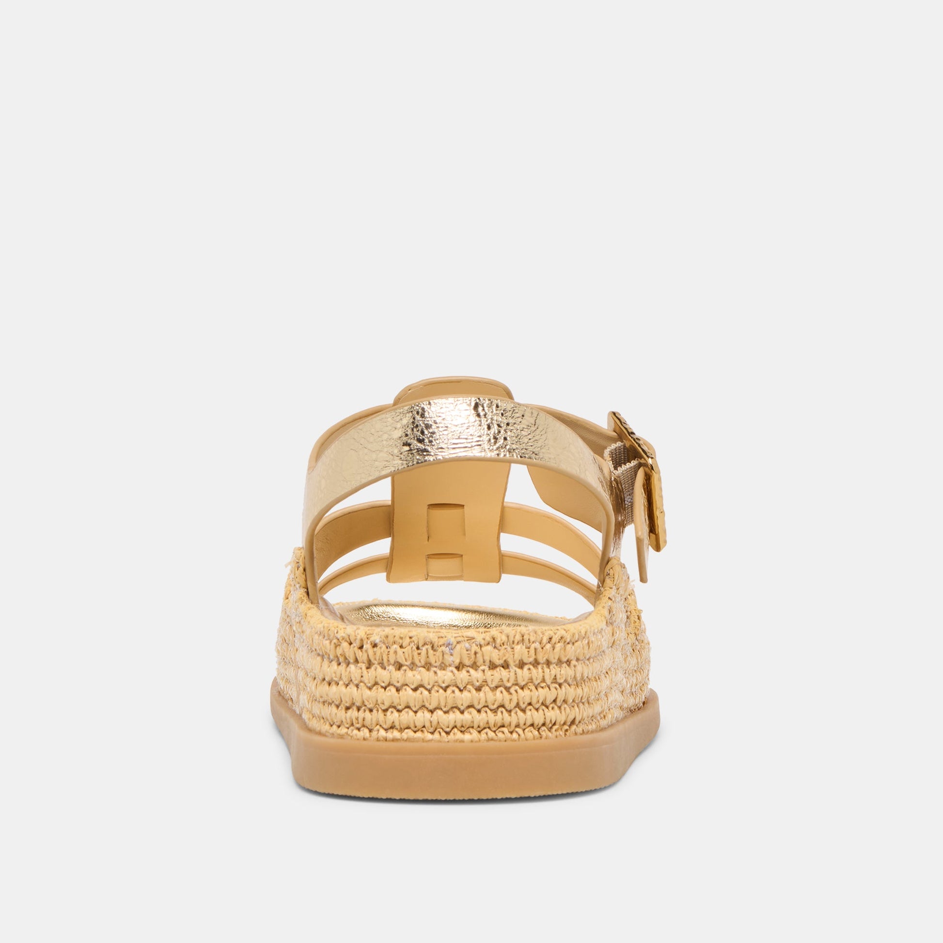 Shenna Gold Distressed Leather Sandals Dolce Vita Online