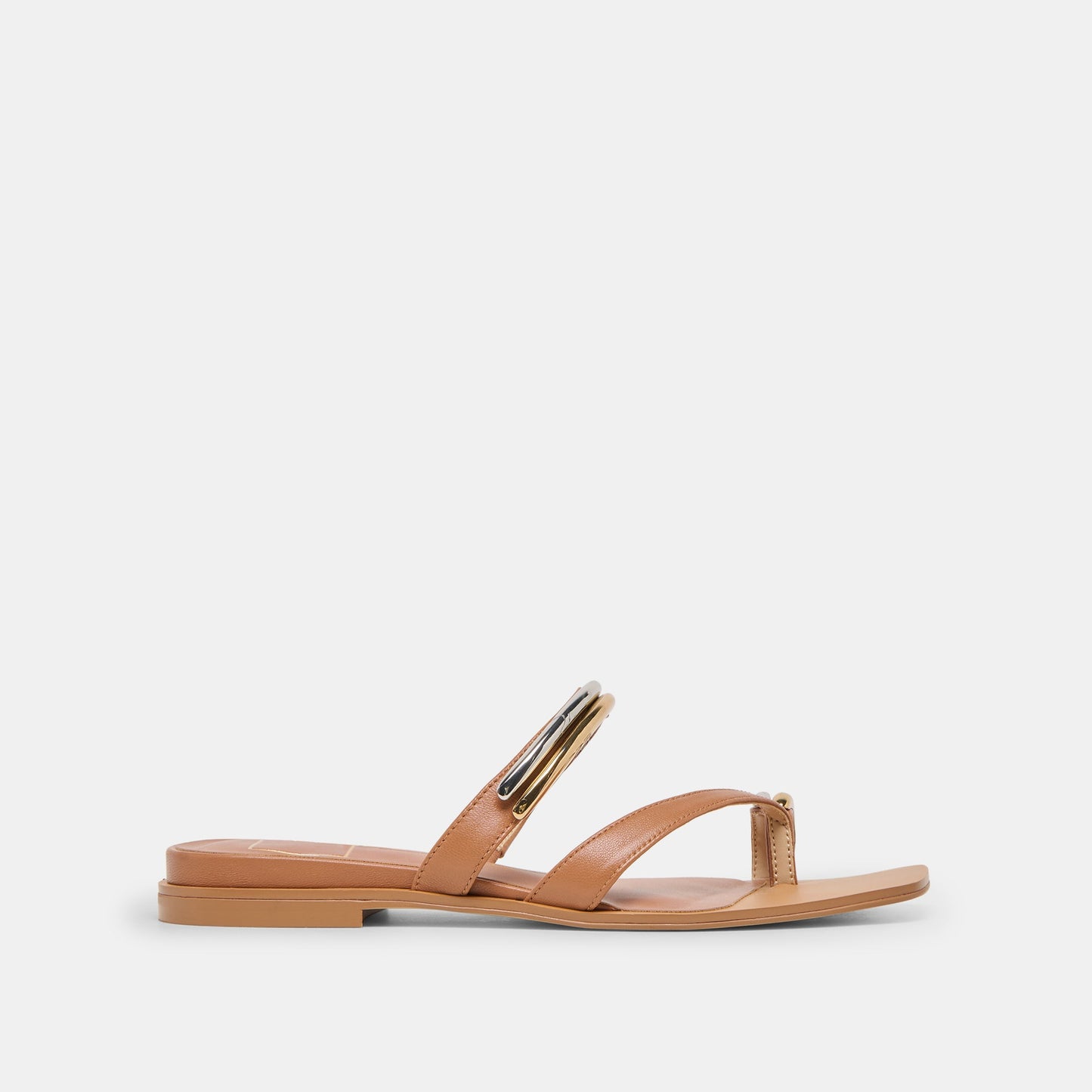 Tarina Caramel Leather Sandals Dolce Vita On sale