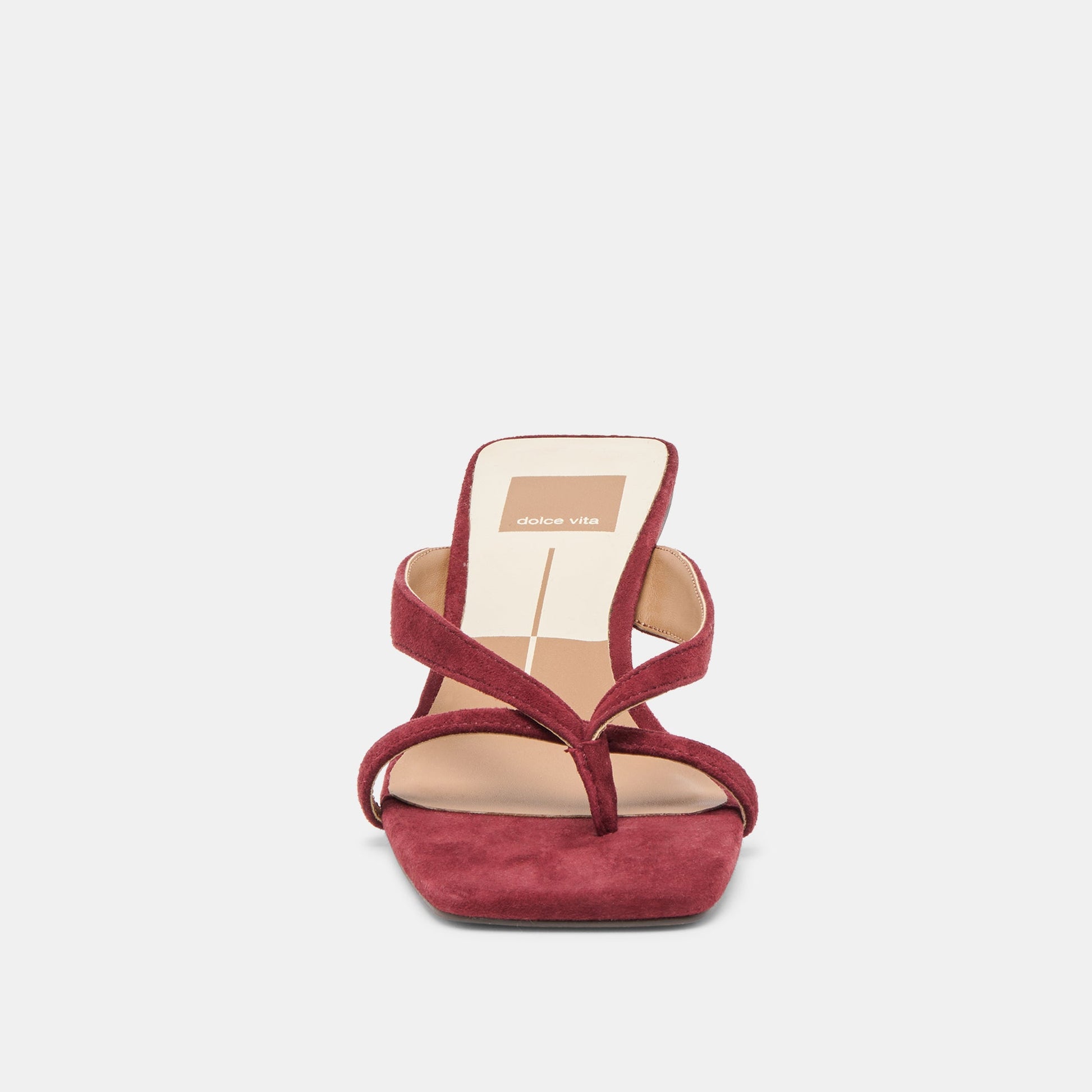 Brevel Oxblood Suede Heels Dolce Vita New