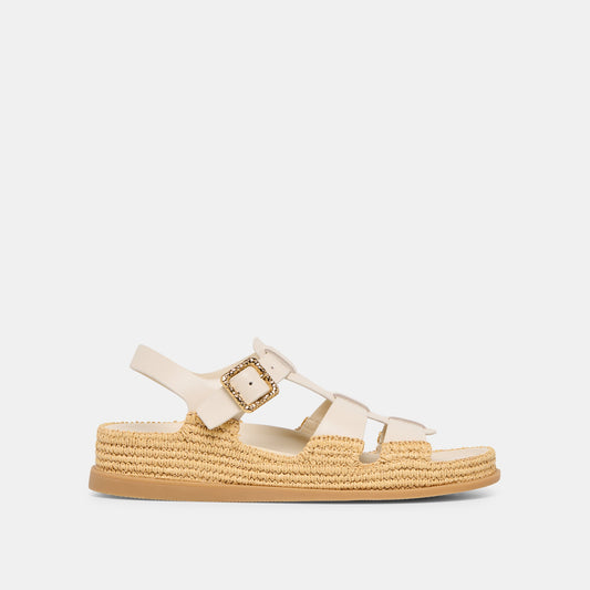 Shenna Bone Leather Sandals Dolce Vita Discount