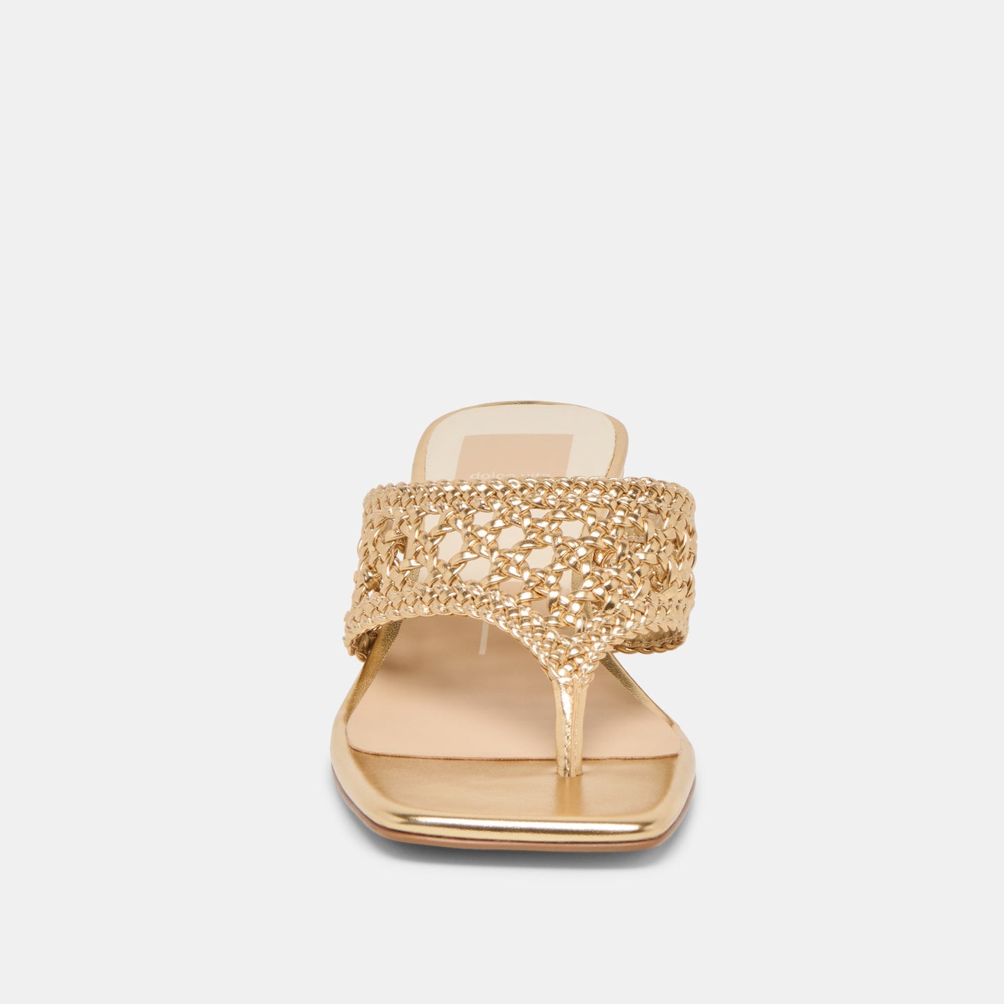 Barlo Gold Woven Stella Heels Dolce Vita Online