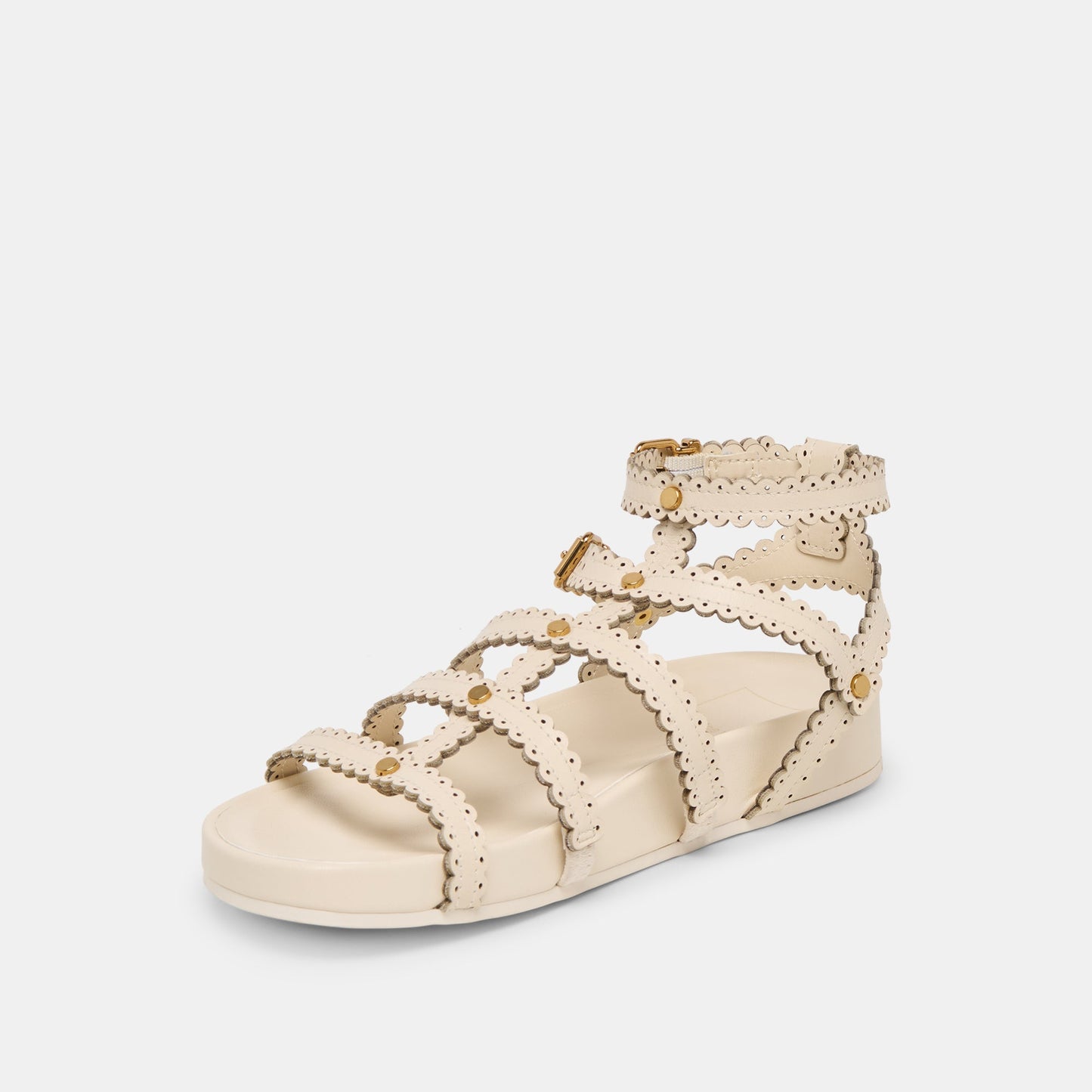 Susana Creme Leather Sandals Dolce Vita Sale