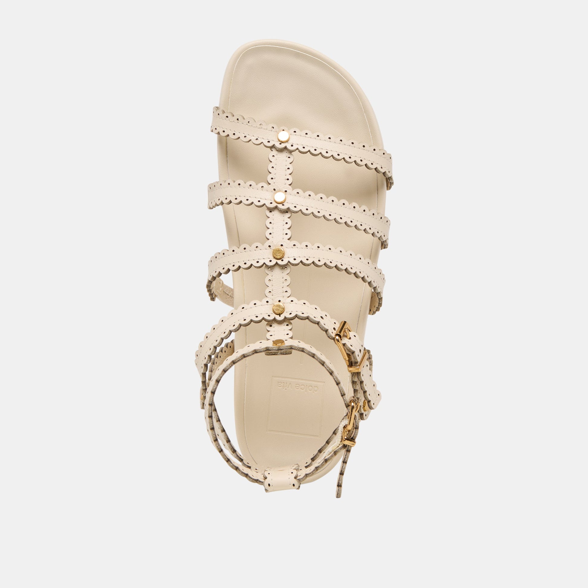 Susana Creme Leather Sandals Dolce Vita Sale