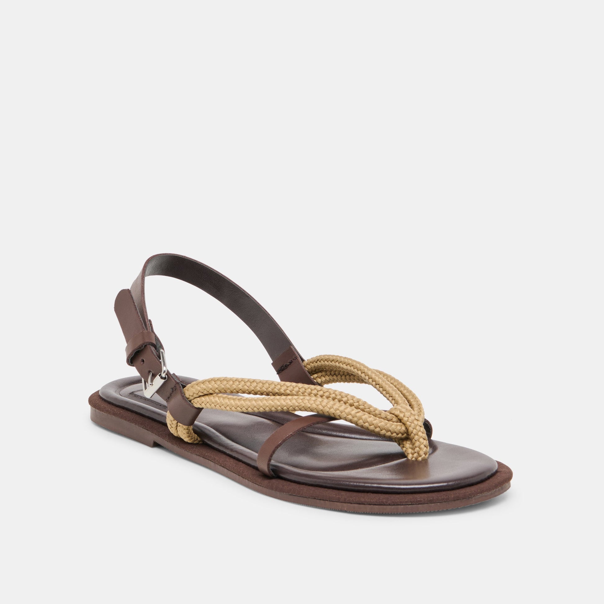 Reed Dk Brown Leather Sandals Dolce Vita Outlet