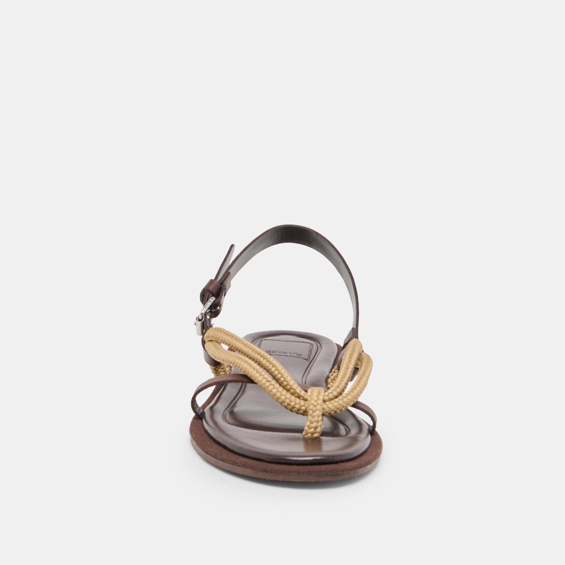 Reed Dk Brown Leather Sandals Dolce Vita Outlet