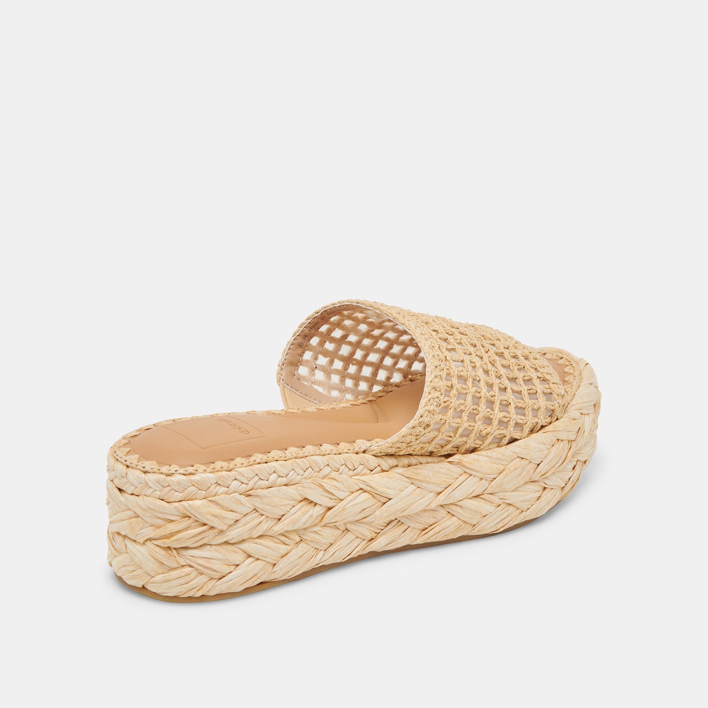 CHAVI MESH SANDALS NATURAL WOVEN RAFFIA
 – Dolce Vita Dolce Vita On sale