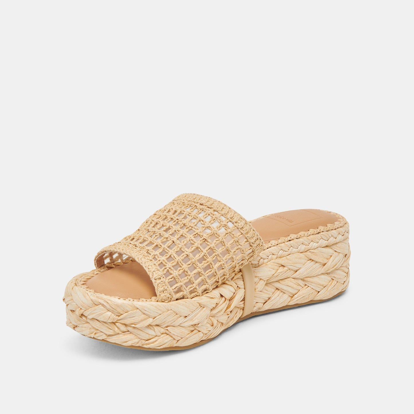 CHAVI MESH SANDALS NATURAL WOVEN RAFFIA
 – Dolce Vita Dolce Vita On sale