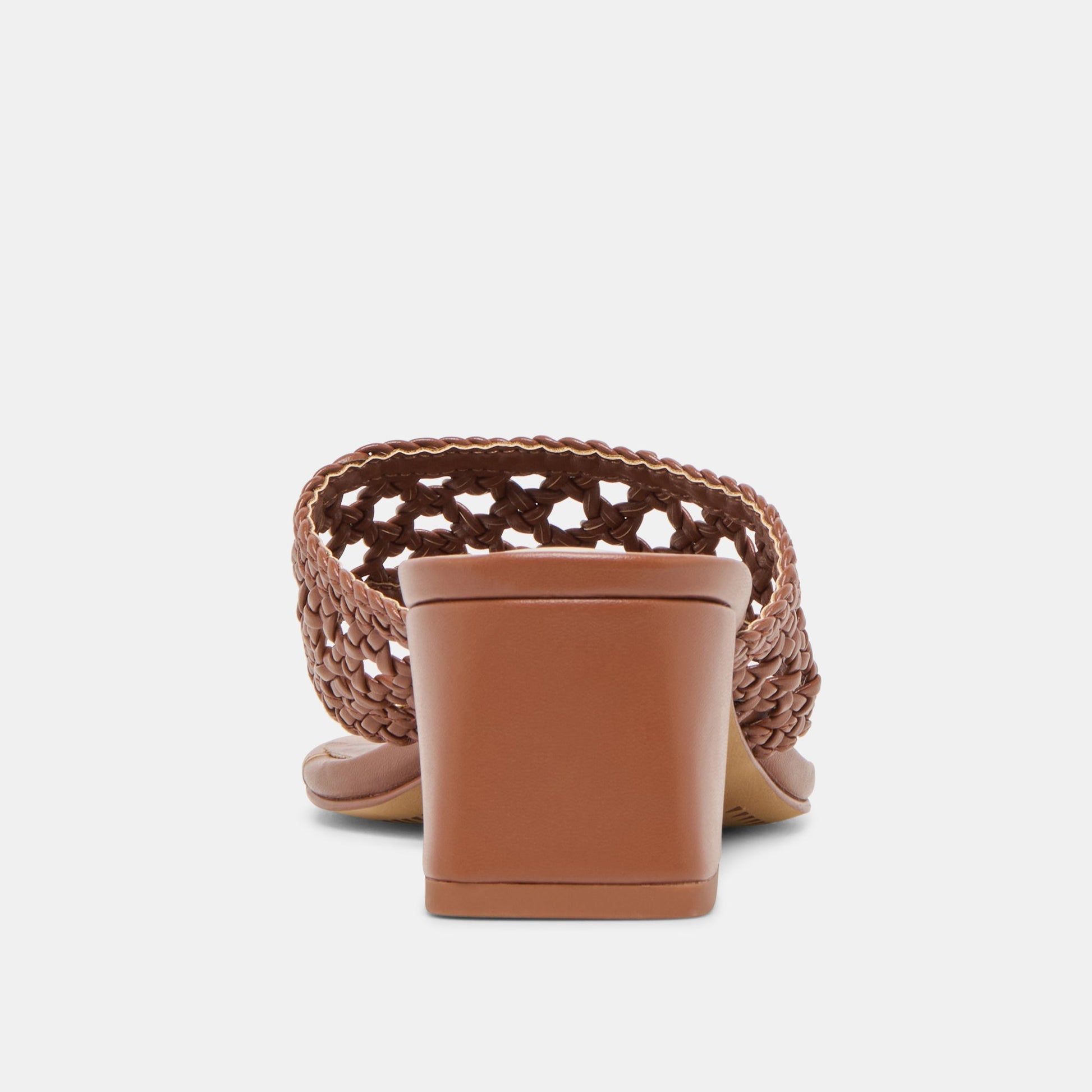 Barlo Cognac Woven Stella Heels Dolce Vita For sale