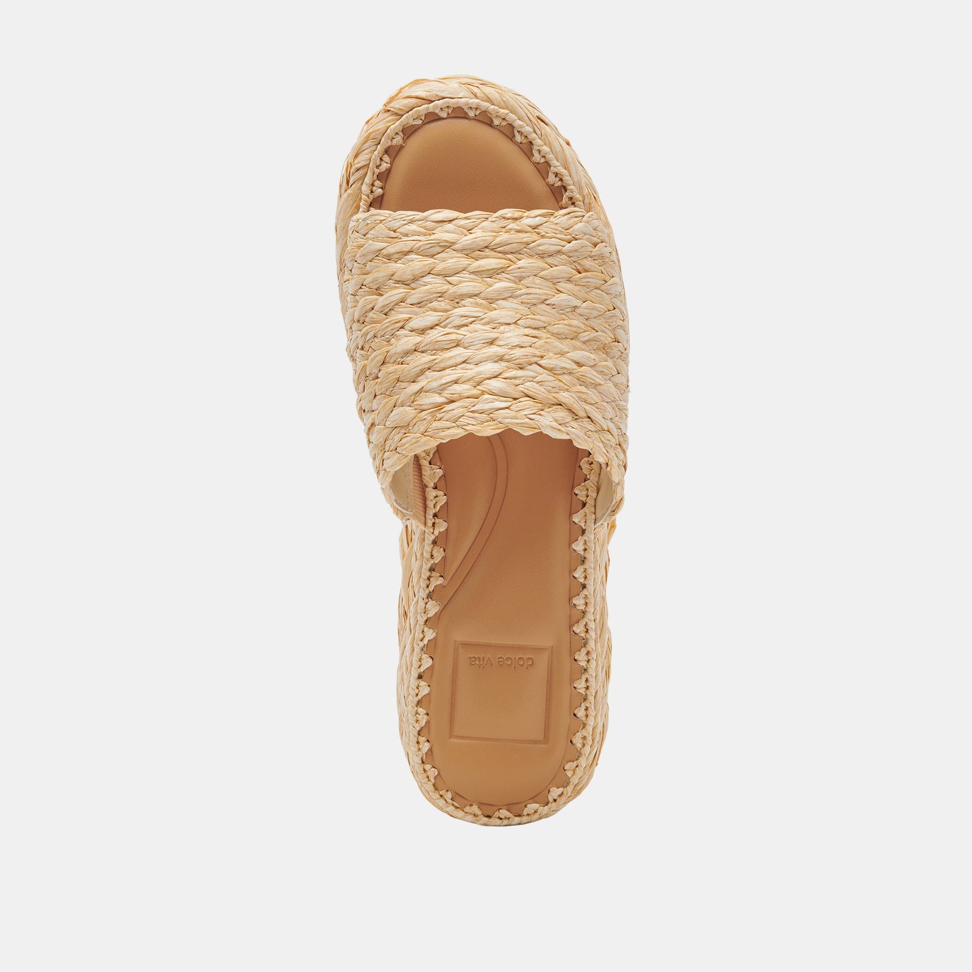 Chavi Sandals in Lt. Natural Raffia - Dolce Vita Shoes Dolce Vita New