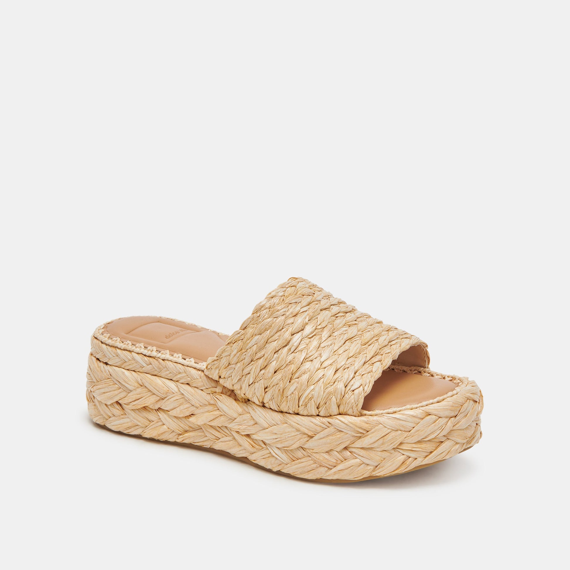 Chavi Sandals in Lt. Natural Raffia - Dolce Vita Shoes Dolce Vita New