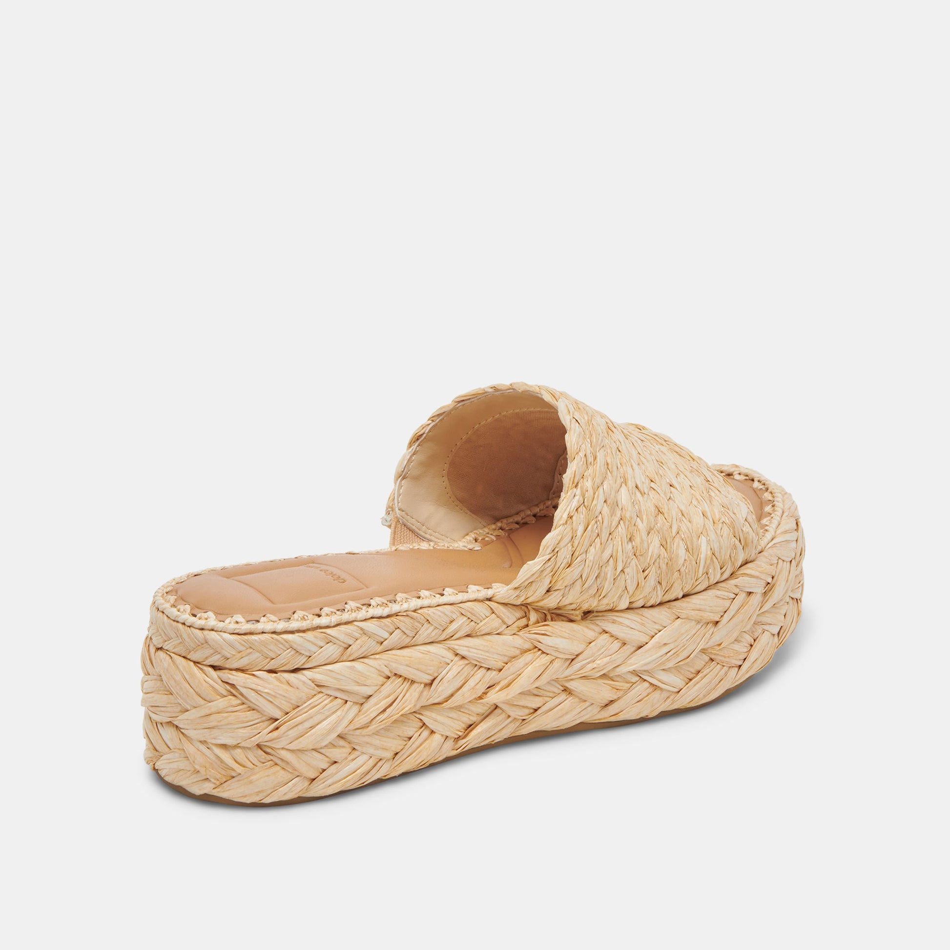 Chavi Sandals in Lt. Natural Raffia - Dolce Vita Shoes Dolce Vita New