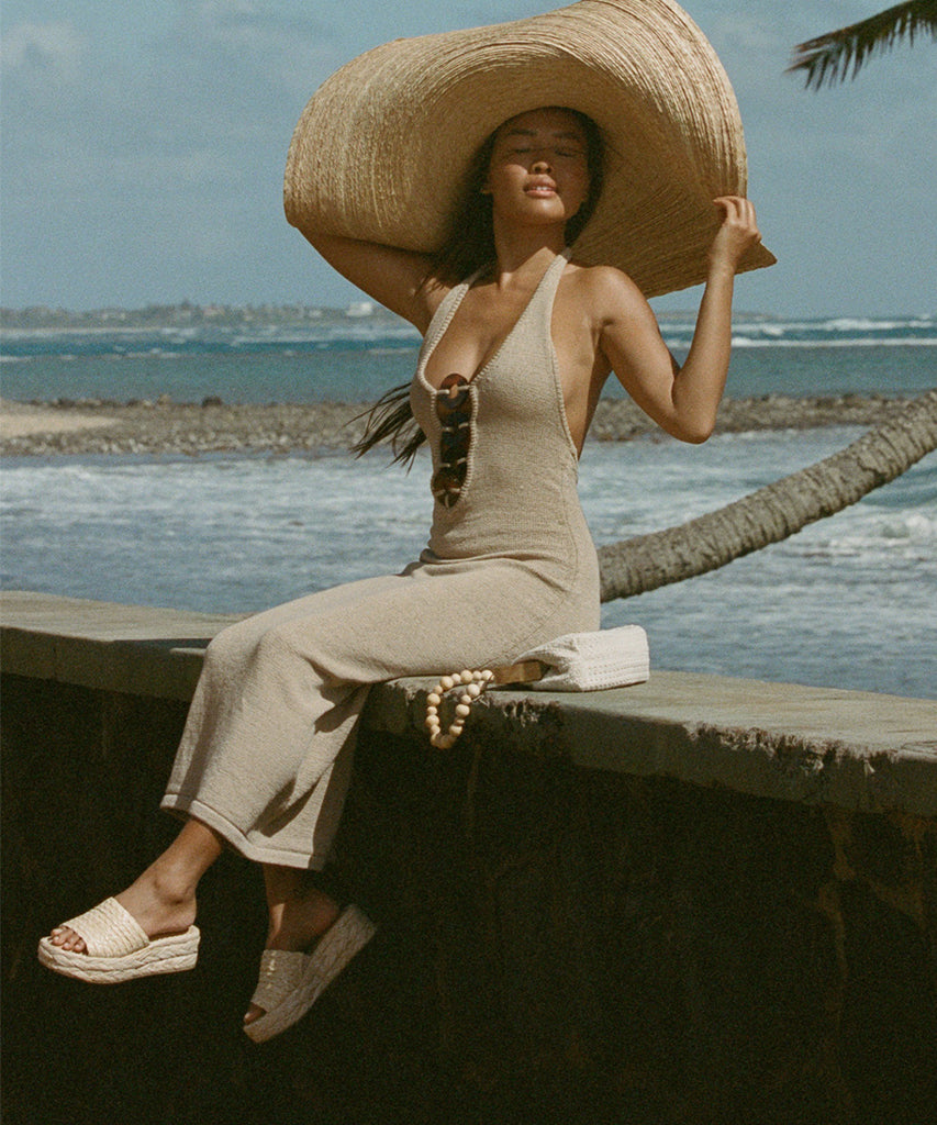 Chavi Sandals in Lt. Natural Raffia - Dolce Vita Shoes Dolce Vita New