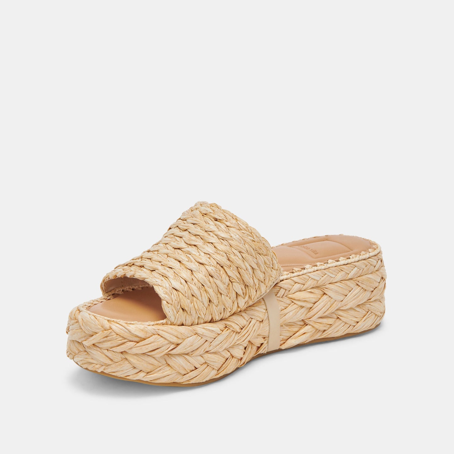 Chavi Sandals in Lt. Natural Raffia - Dolce Vita Shoes Dolce Vita New