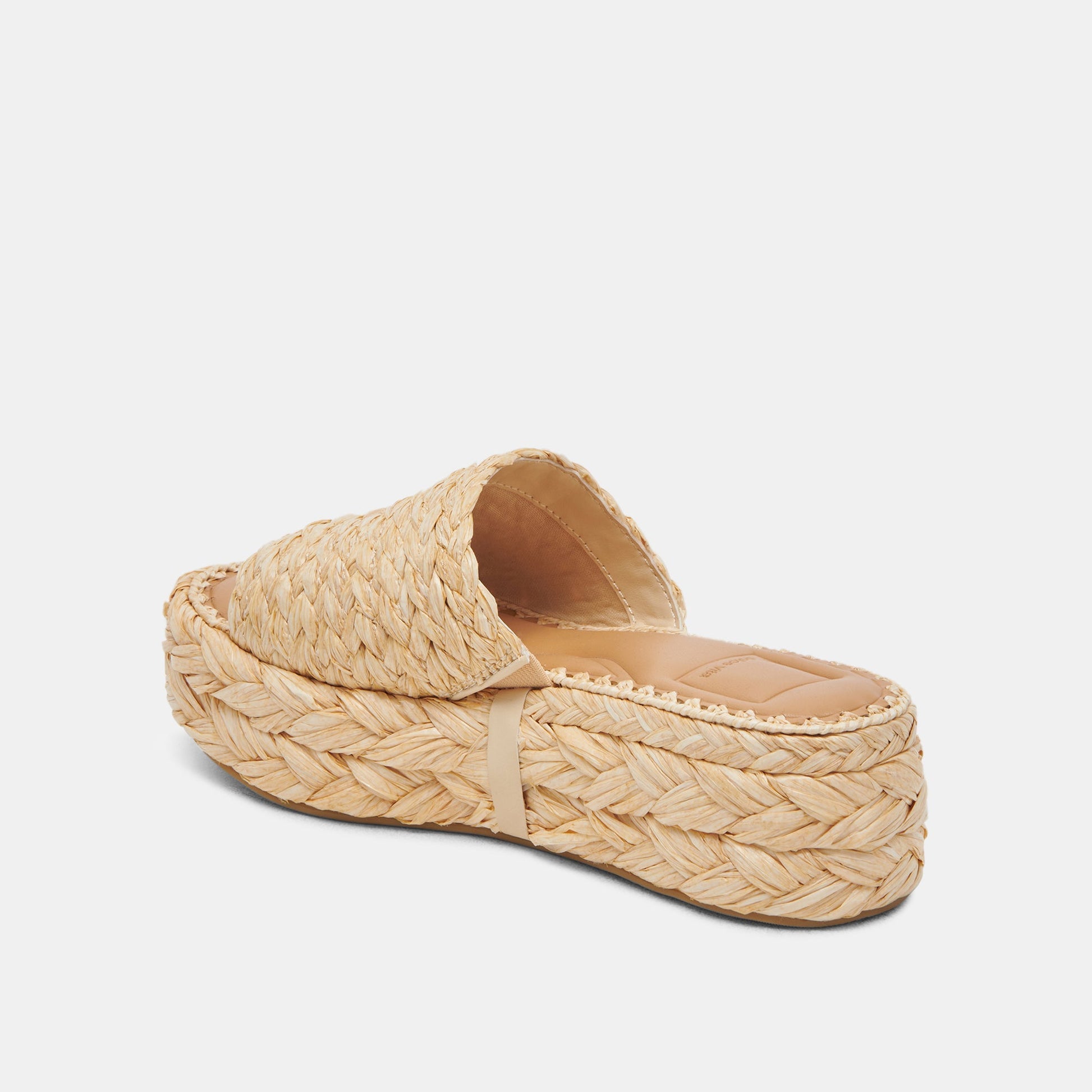 Chavi Sandals in Lt. Natural Raffia - Dolce Vita Shoes Dolce Vita New