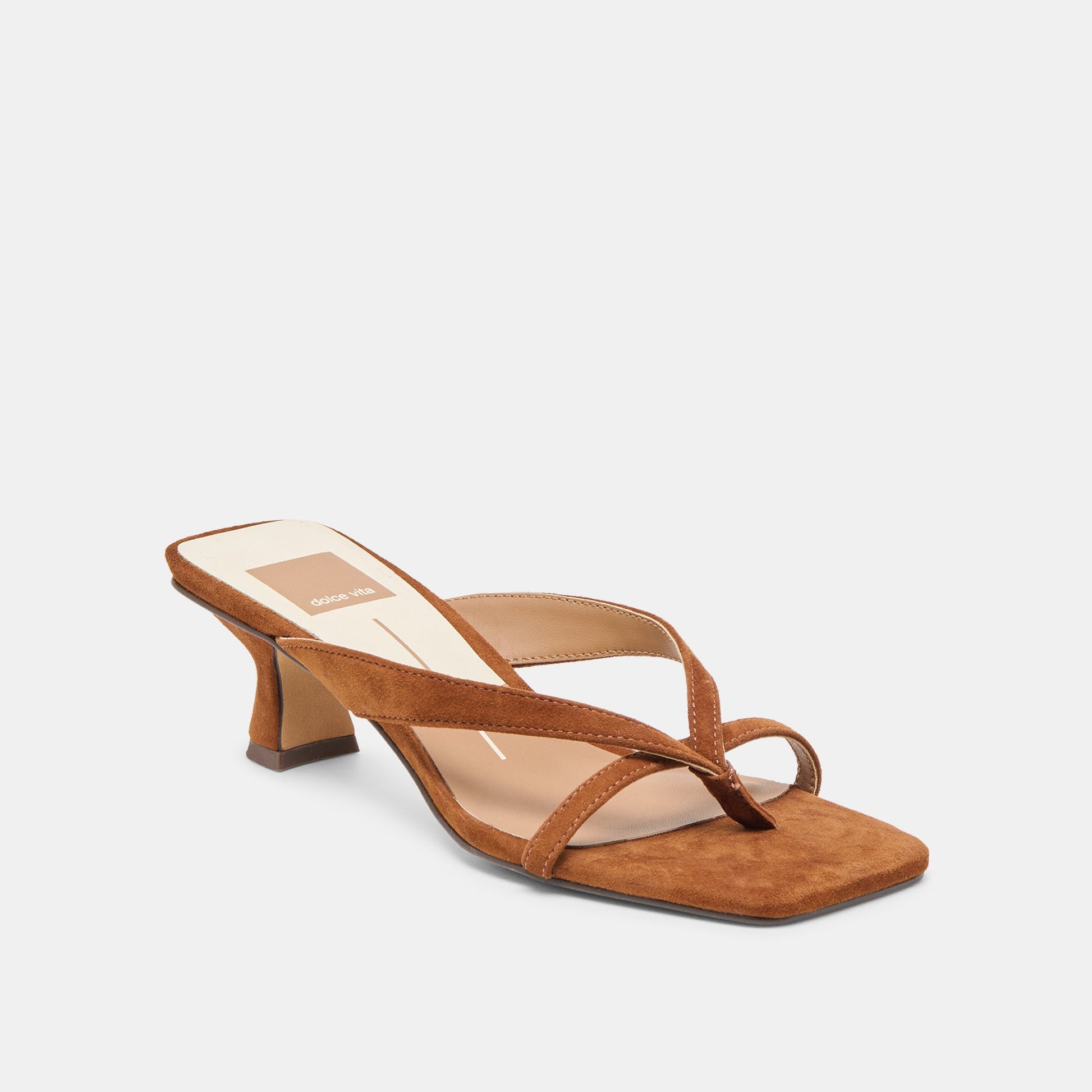 Brevel Dk Brown Suede Heels Dolce Vita Online
