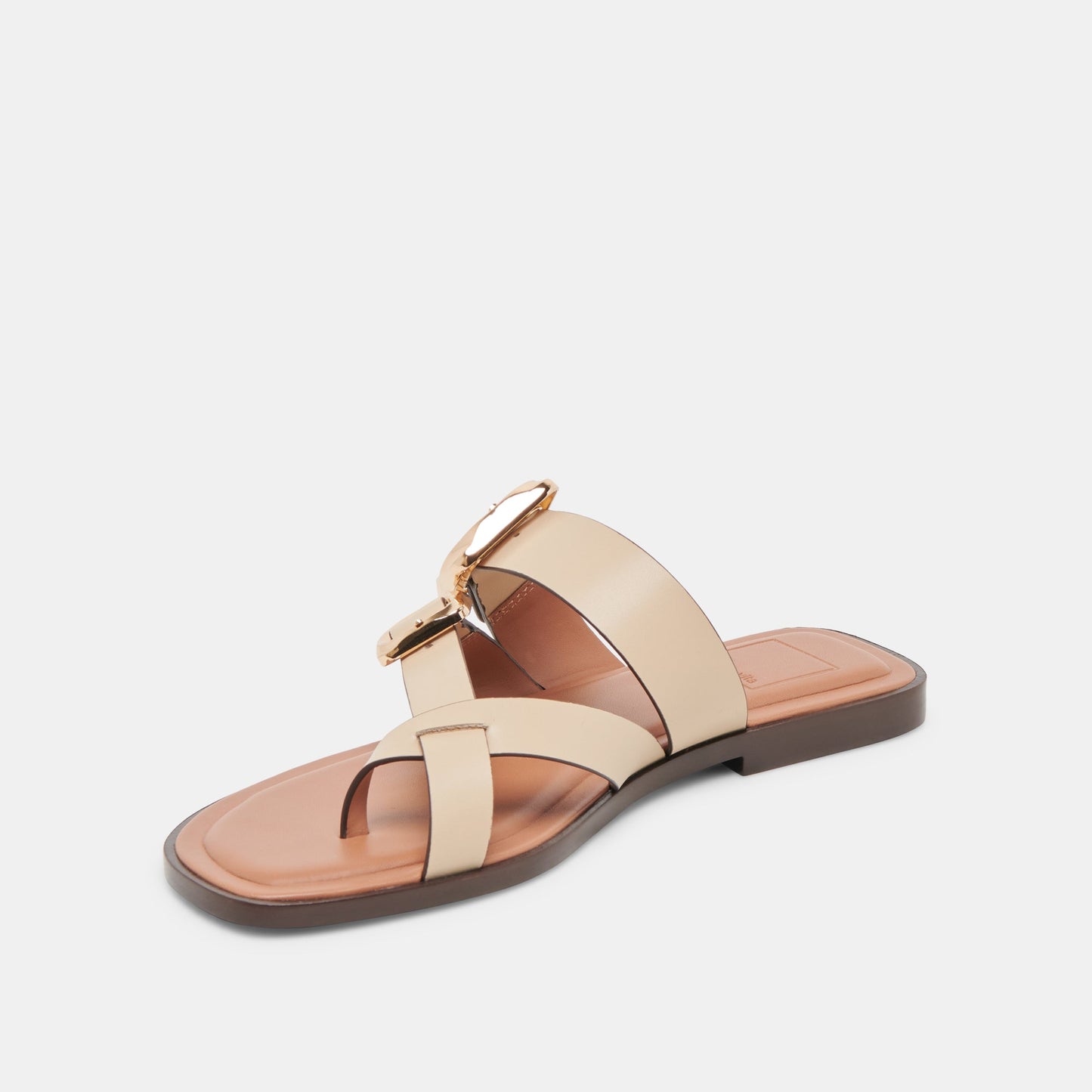 Shore Ivory Leather Sandals Dolce Vita Sale