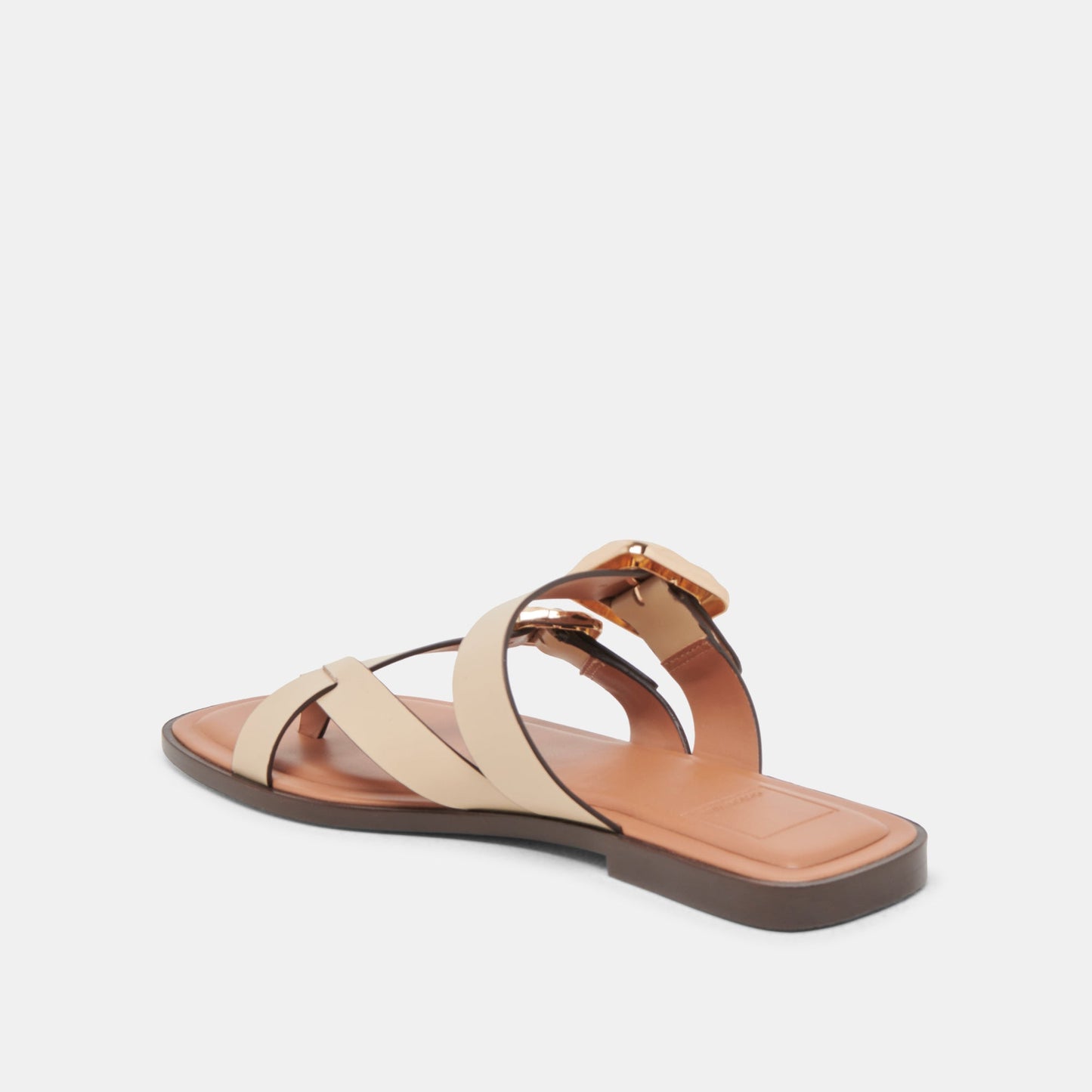 Shore Ivory Leather Sandals Dolce Vita Sale