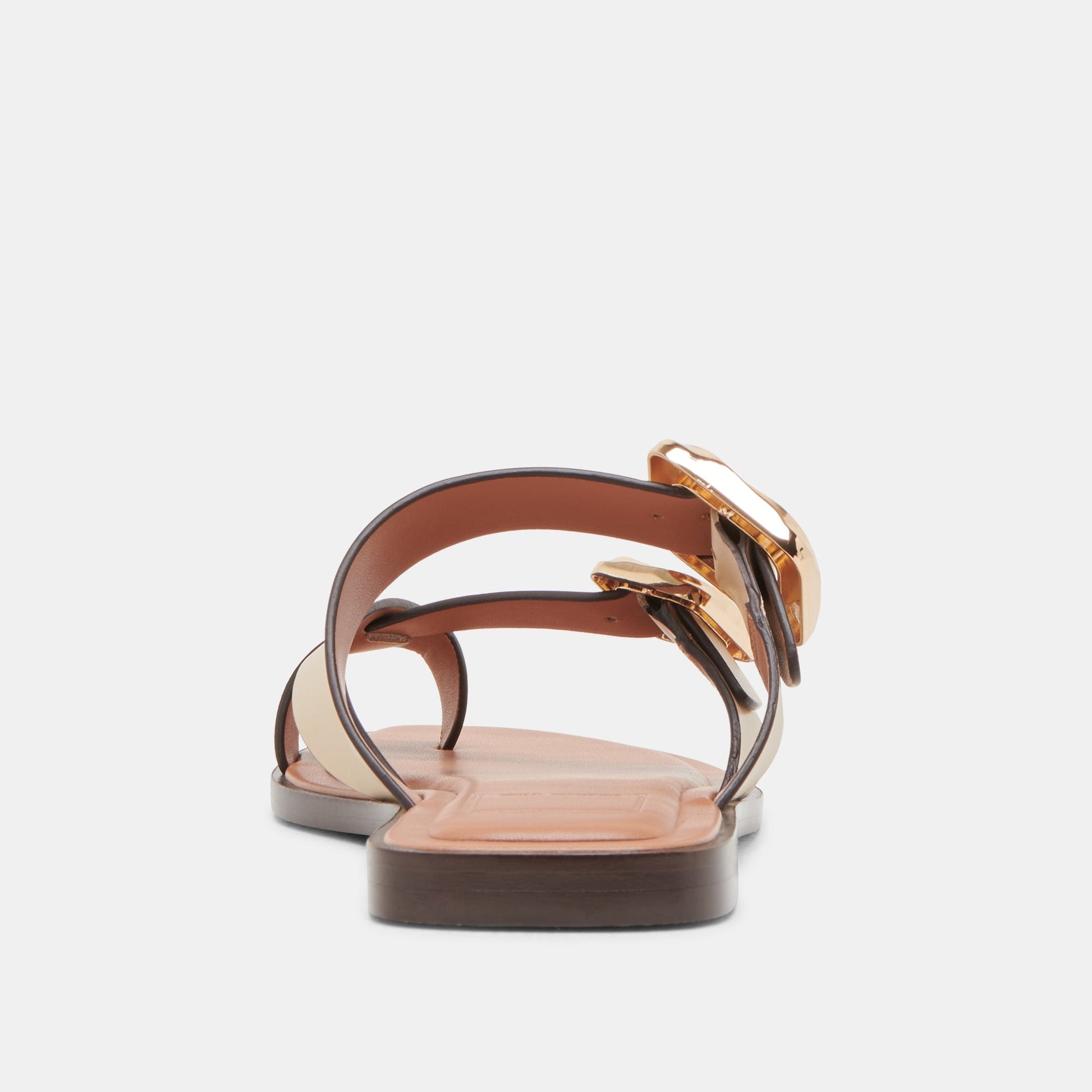 Shore Ivory Leather Sandals Dolce Vita Sale