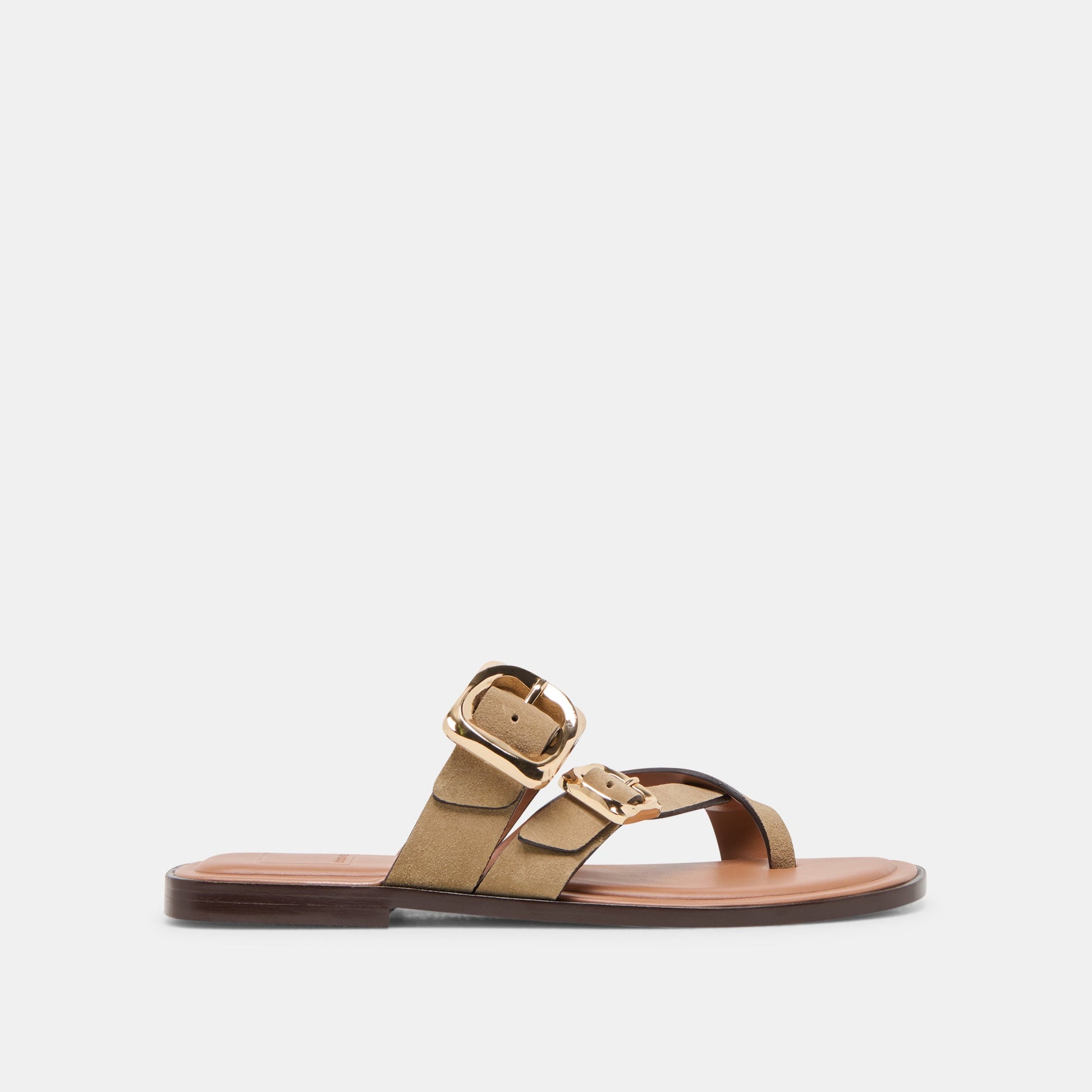 Shore Taupe Suede Sandals Dolce Vita Outlet