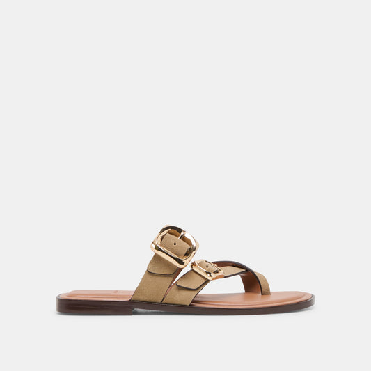Shore Taupe Suede Sandals Dolce Vita Outlet