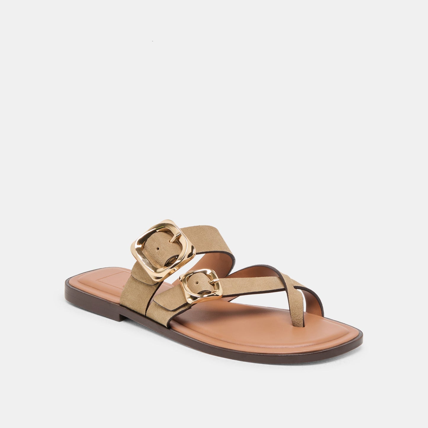 Shore Taupe Suede Sandals Dolce Vita Outlet