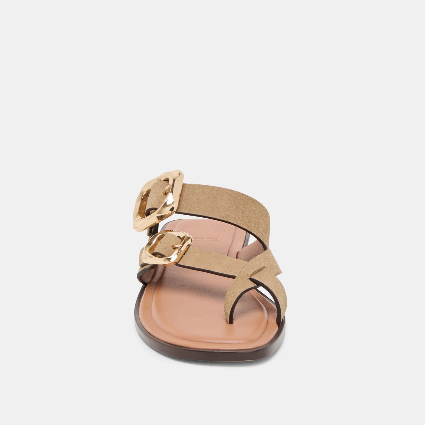 Shore Taupe Suede Sandals Dolce Vita Outlet
