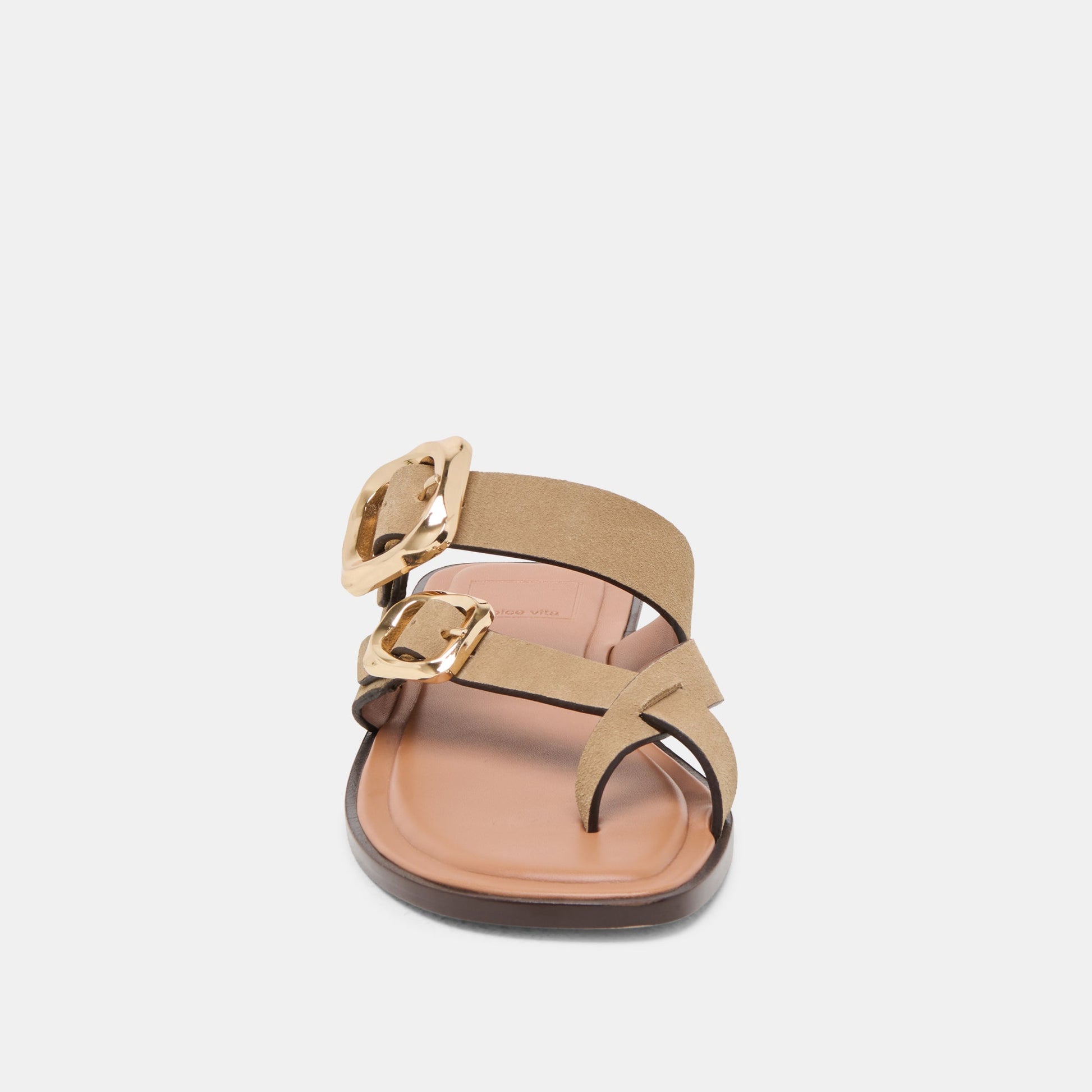 Shore Taupe Suede Sandals Dolce Vita Outlet
