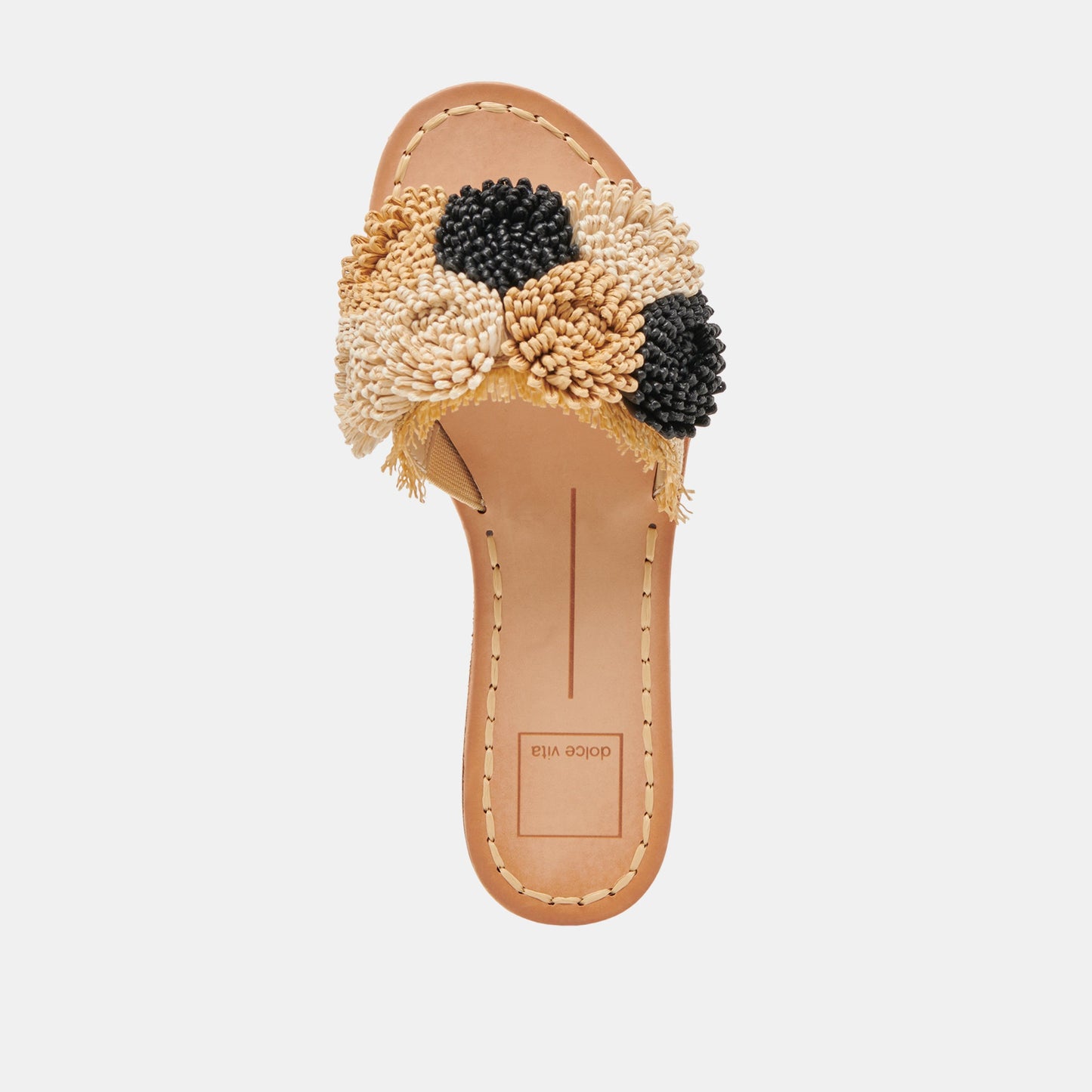 DANELA SANDALS BLACK NATURAL RAFFIA
 – Dolce Vita Dolce Vita On sale