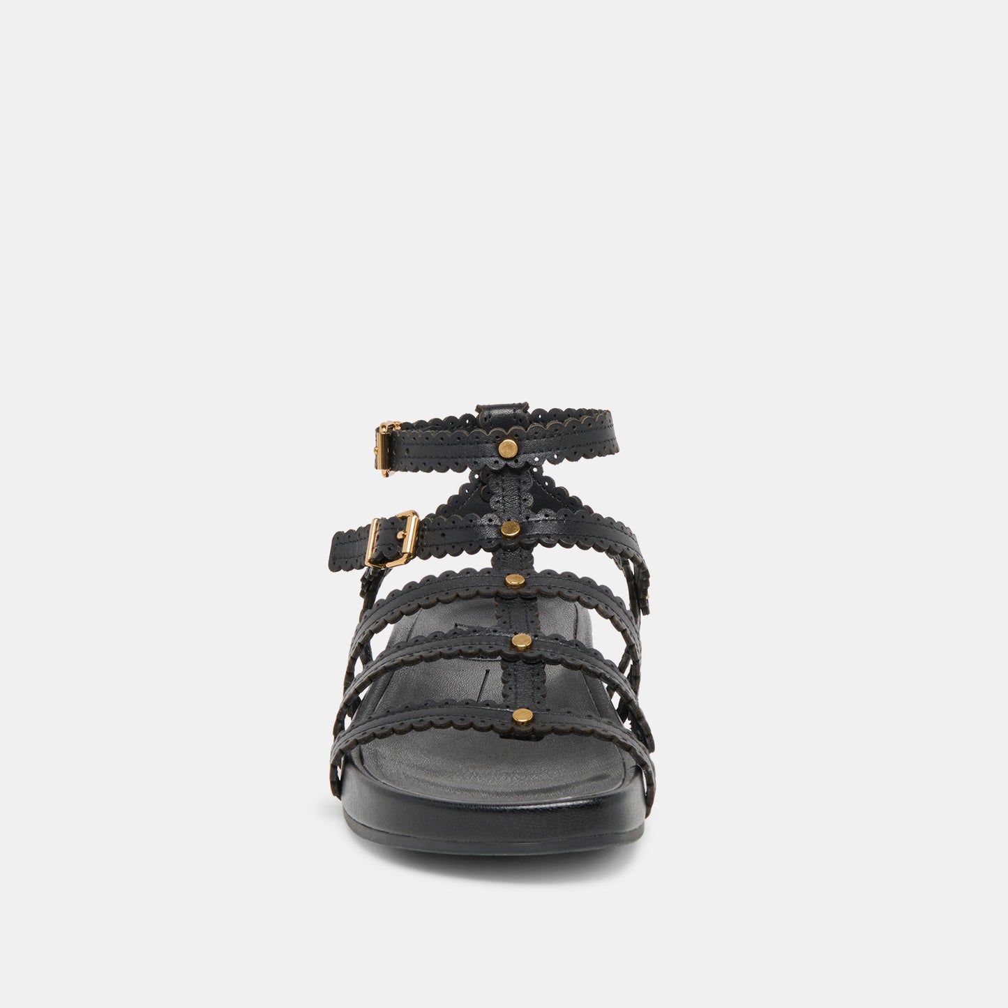 Susana Black Leather Sandals Dolce Vita us