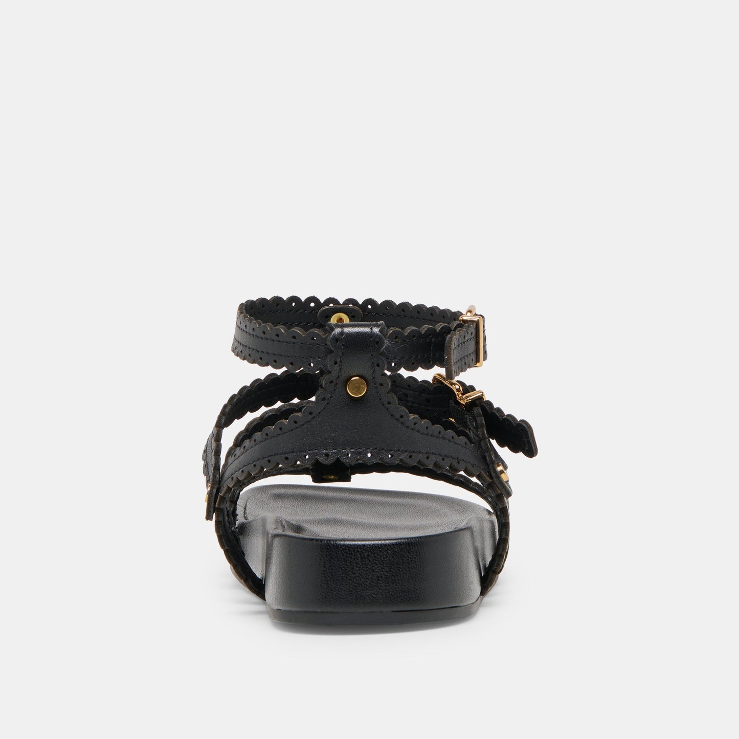 Susana Black Leather Sandals Dolce Vita us