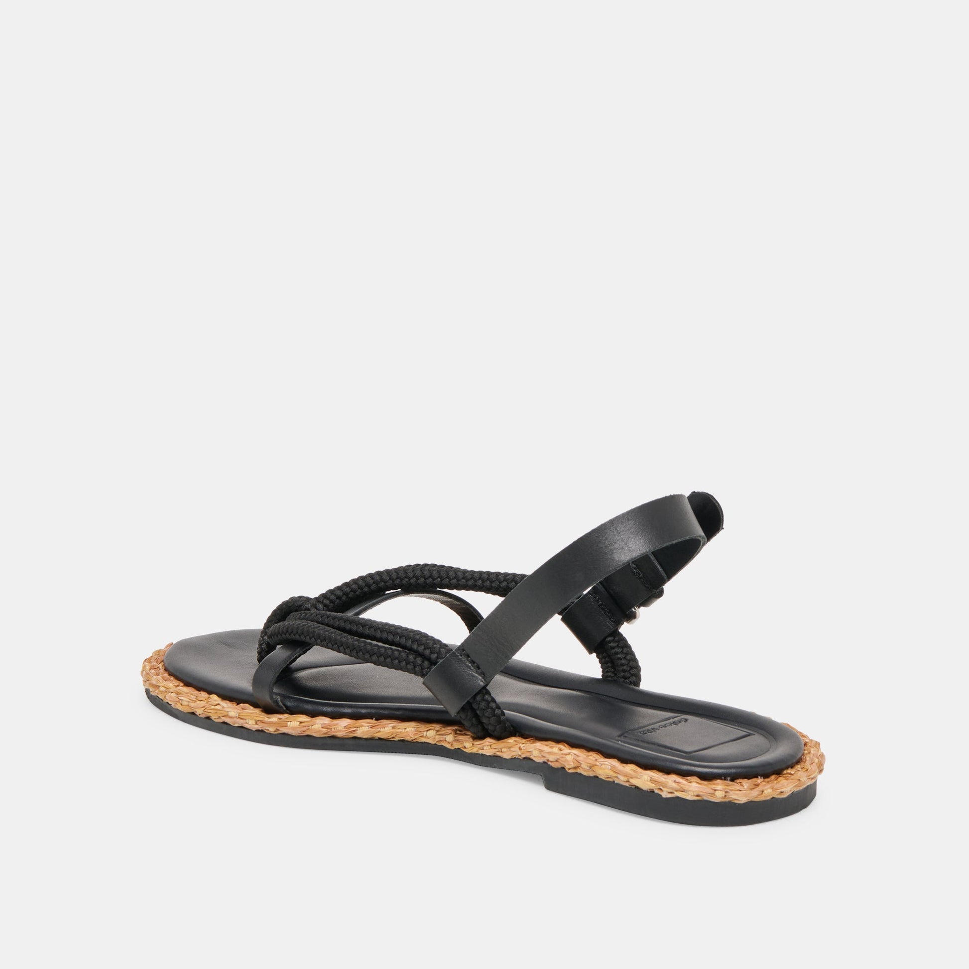 Reed Black Leather Sandals Dolce Vita Online
