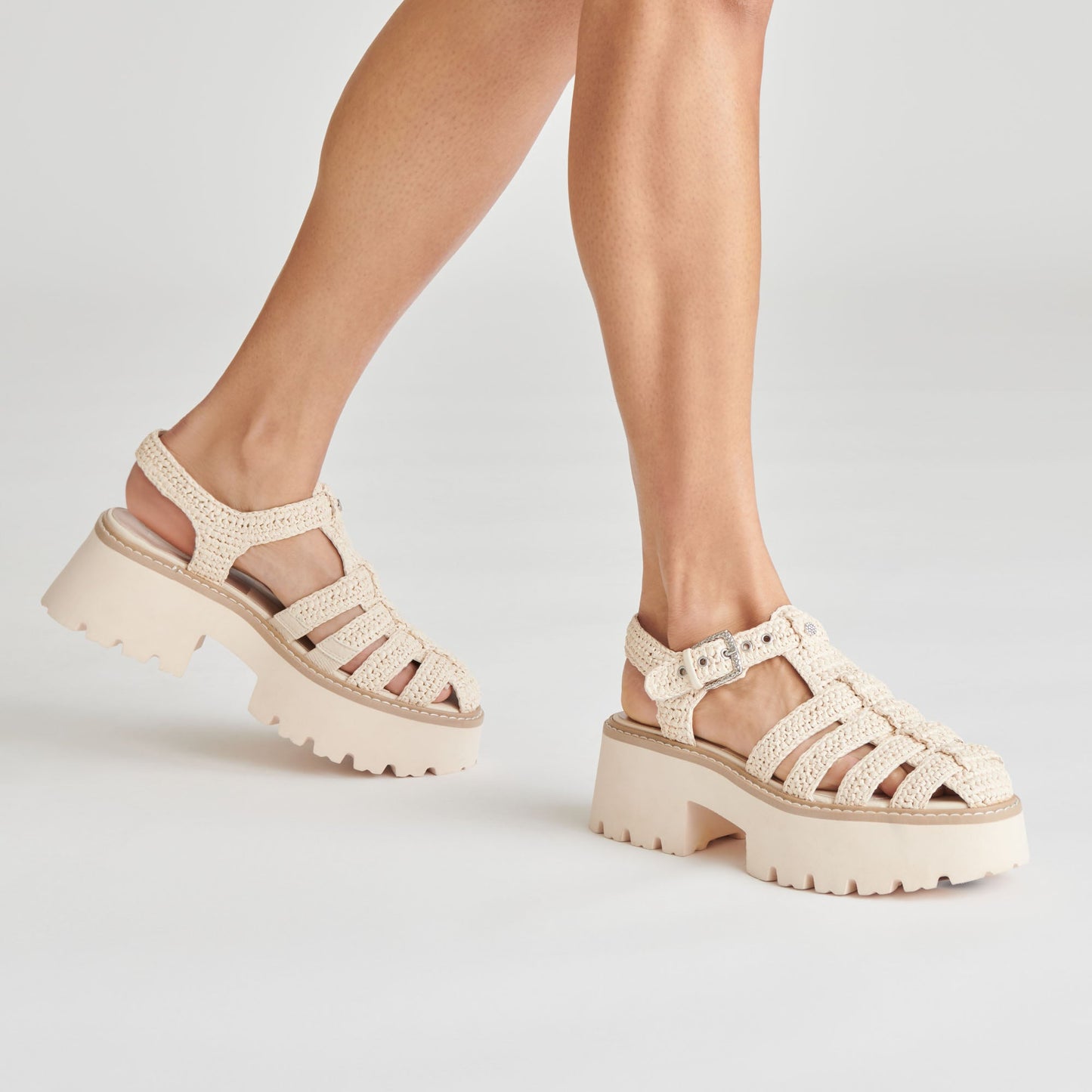LASLY SANDALS OATMEAL KNIT
 – Dolce Vita Dolce Vita Outlet