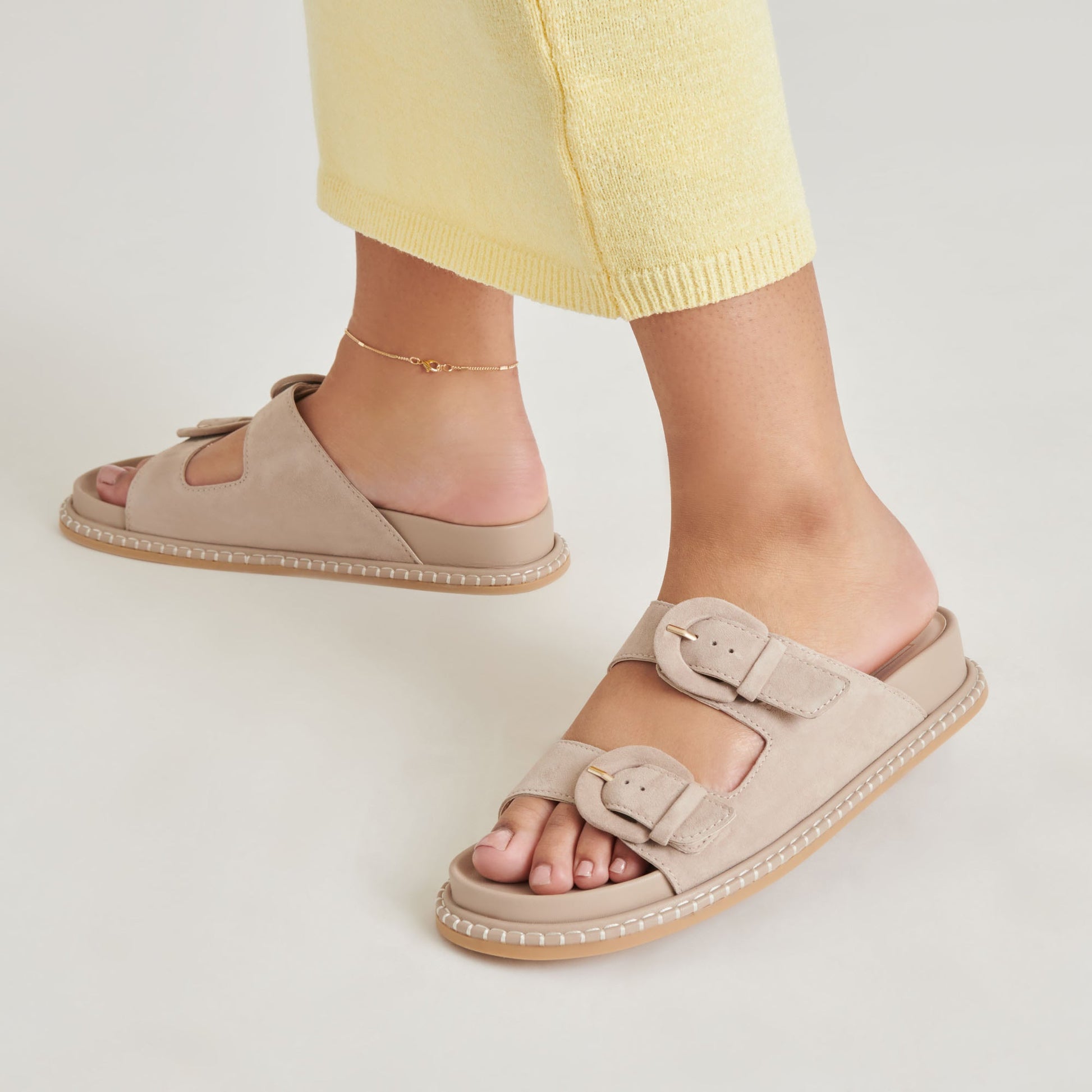 SHAUNY SANDALS DK TAUPE SUEDE
 – Dolce Vita Dolce Vita For sale