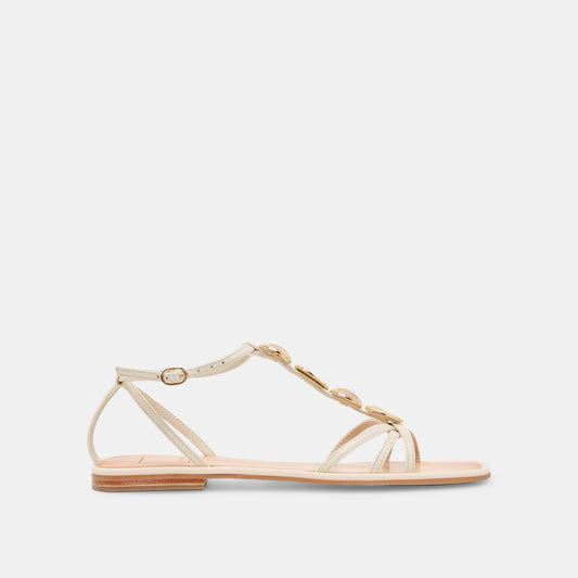Faun Off White Leather Sandals Dolce Vita Online