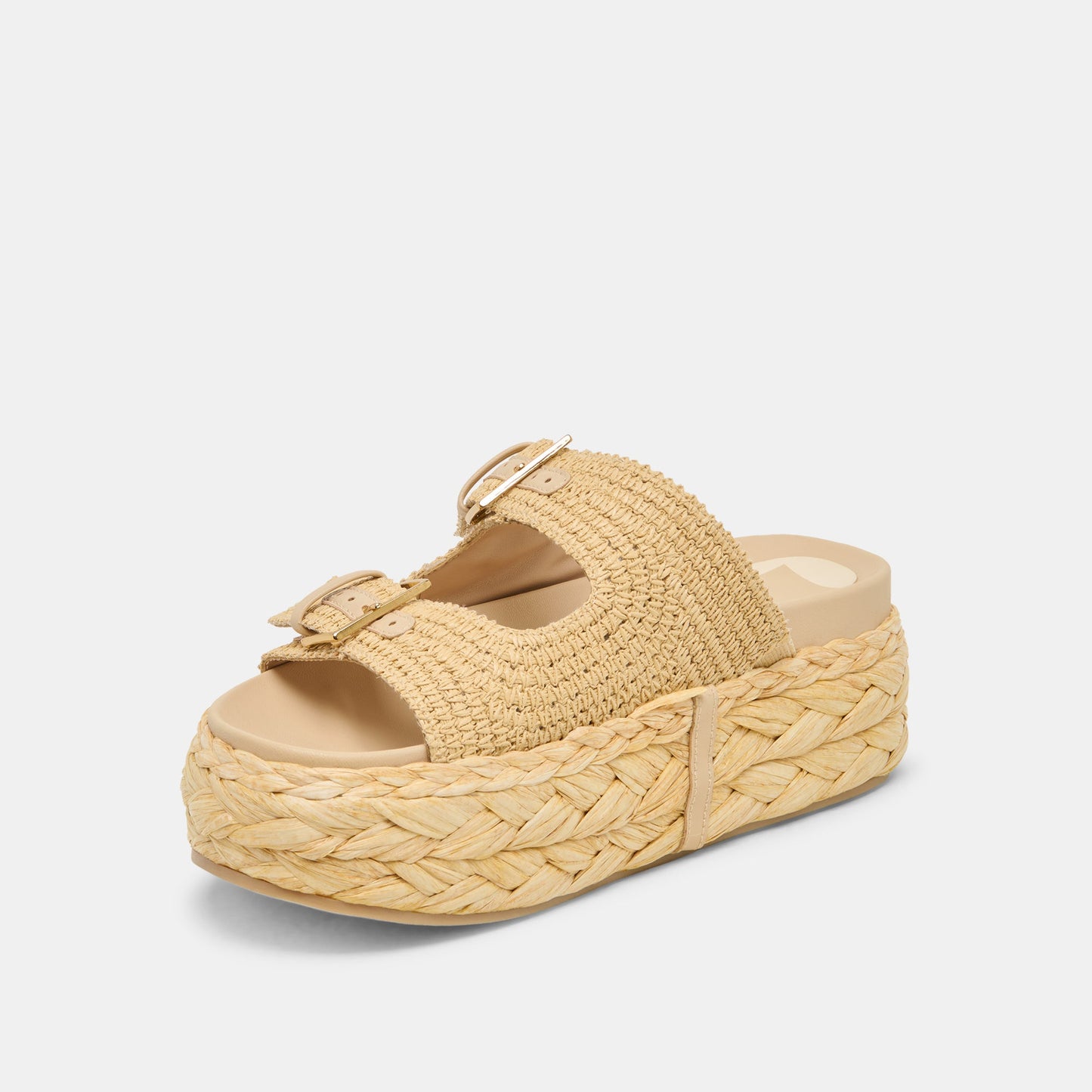 Falyn Lt Natural Woven Raffia Sandals Dolce Vita New