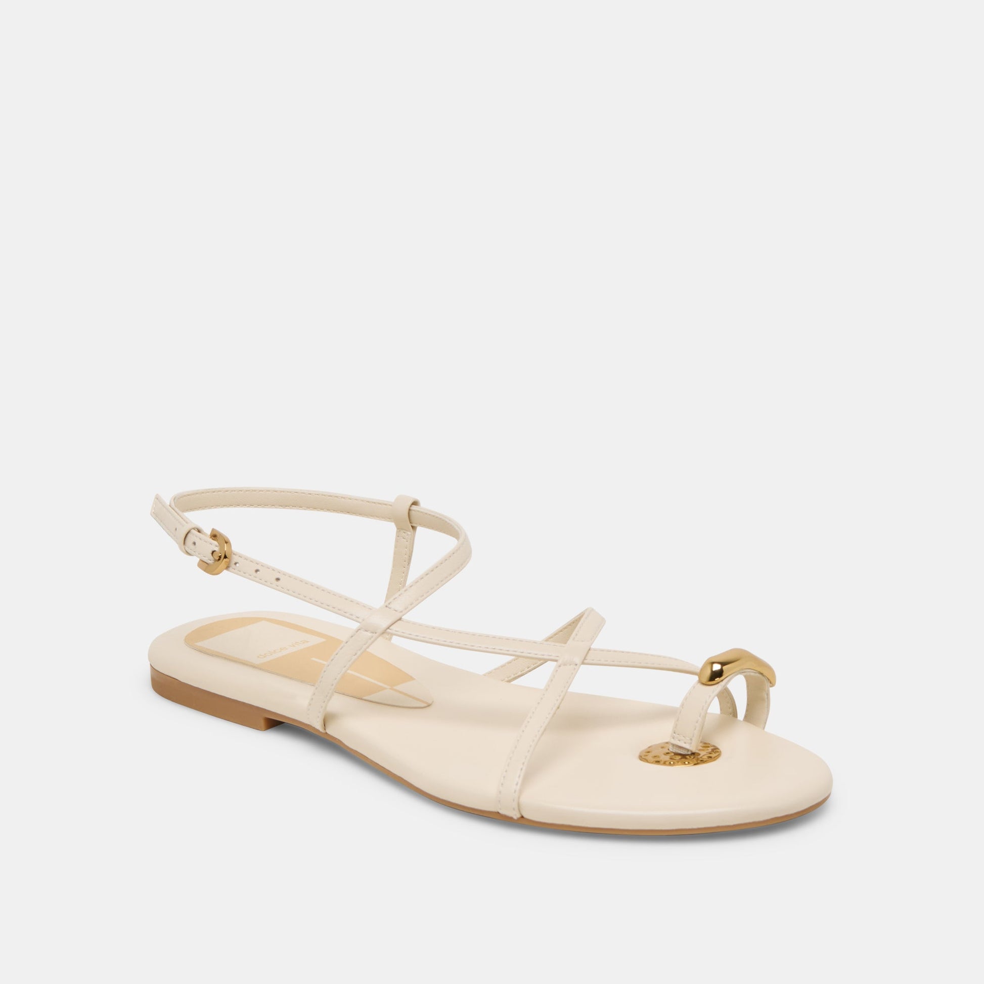 KESHA SANDALS BONE LEATHER
 – Dolce Vita Dolce Vita Discount