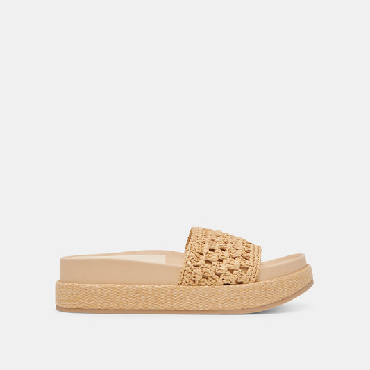 SIDONA SANDALS LT NATURAL RAFFIA
 – Dolce Vita Dolce Vita Sale