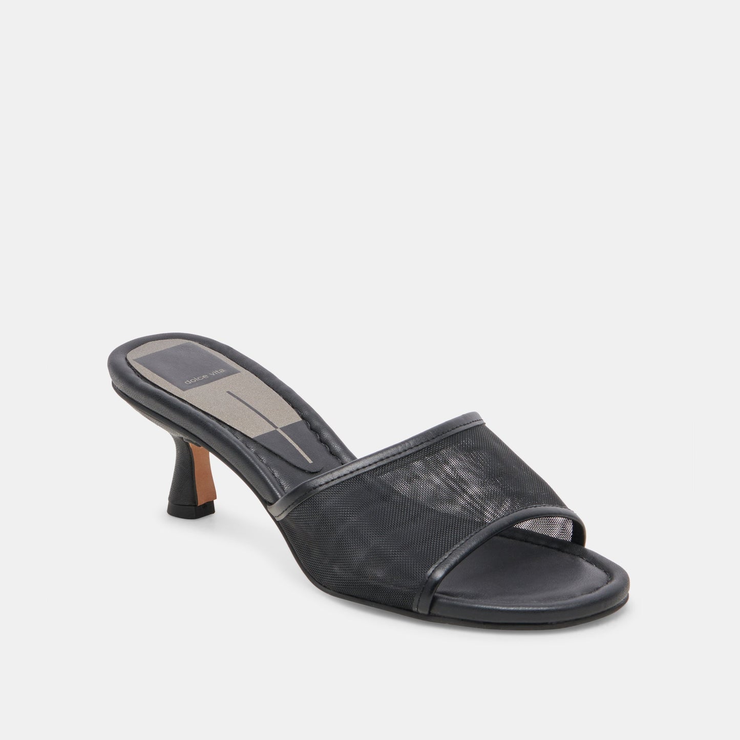 MEEZA HEELS ONYX MESH
 – Dolce Vita Dolce Vita New