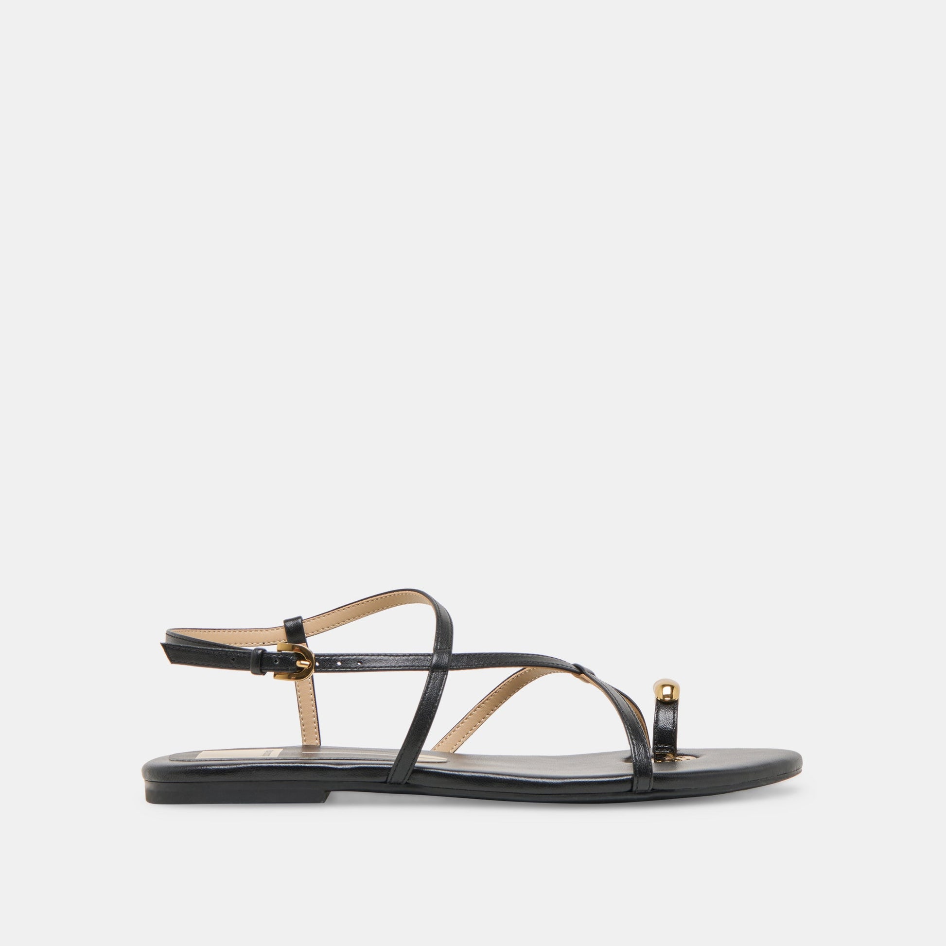 KESHA SANDALS BLACK LEATHER
 – Dolce Vita Dolce Vita New