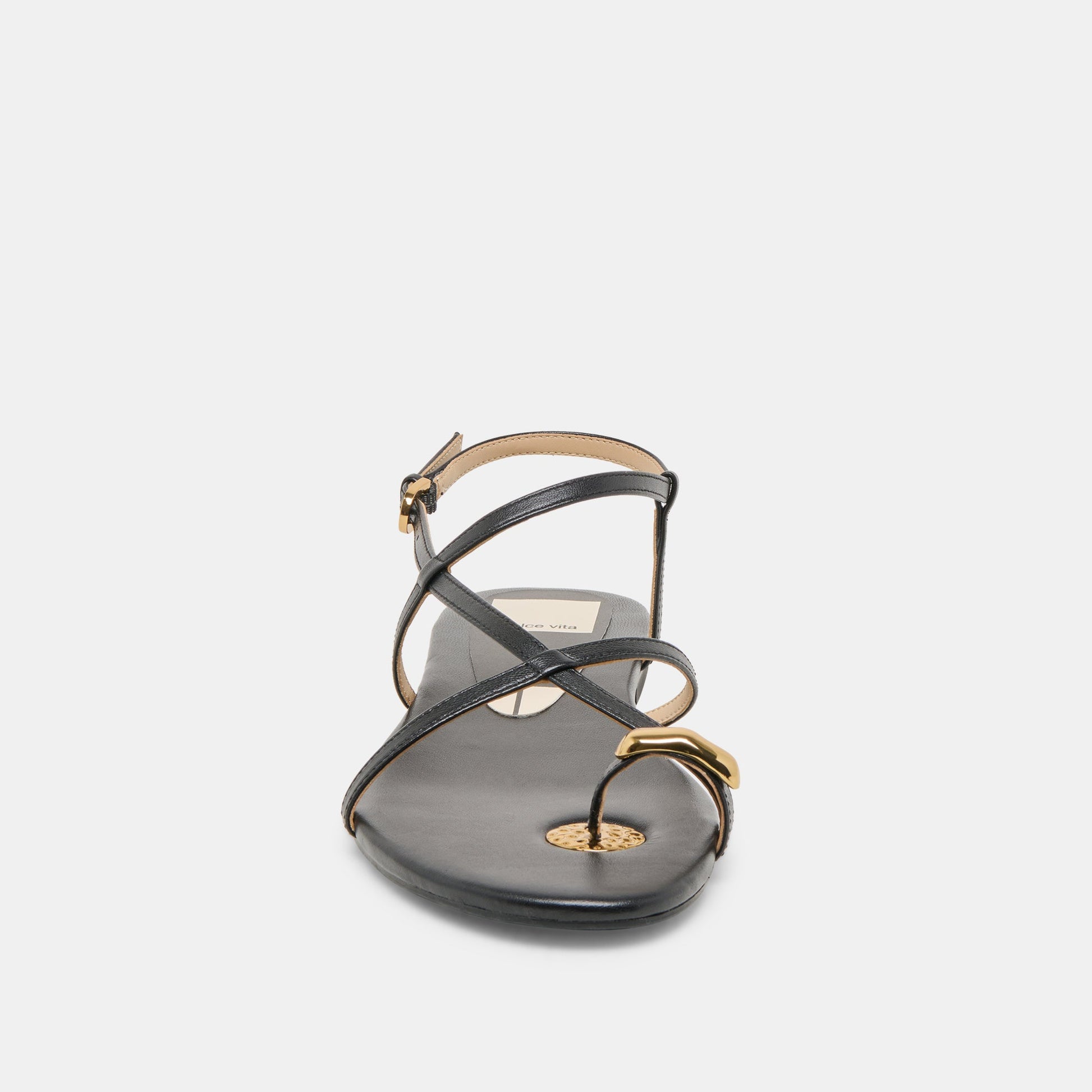 KESHA SANDALS BLACK LEATHER
 – Dolce Vita Dolce Vita New