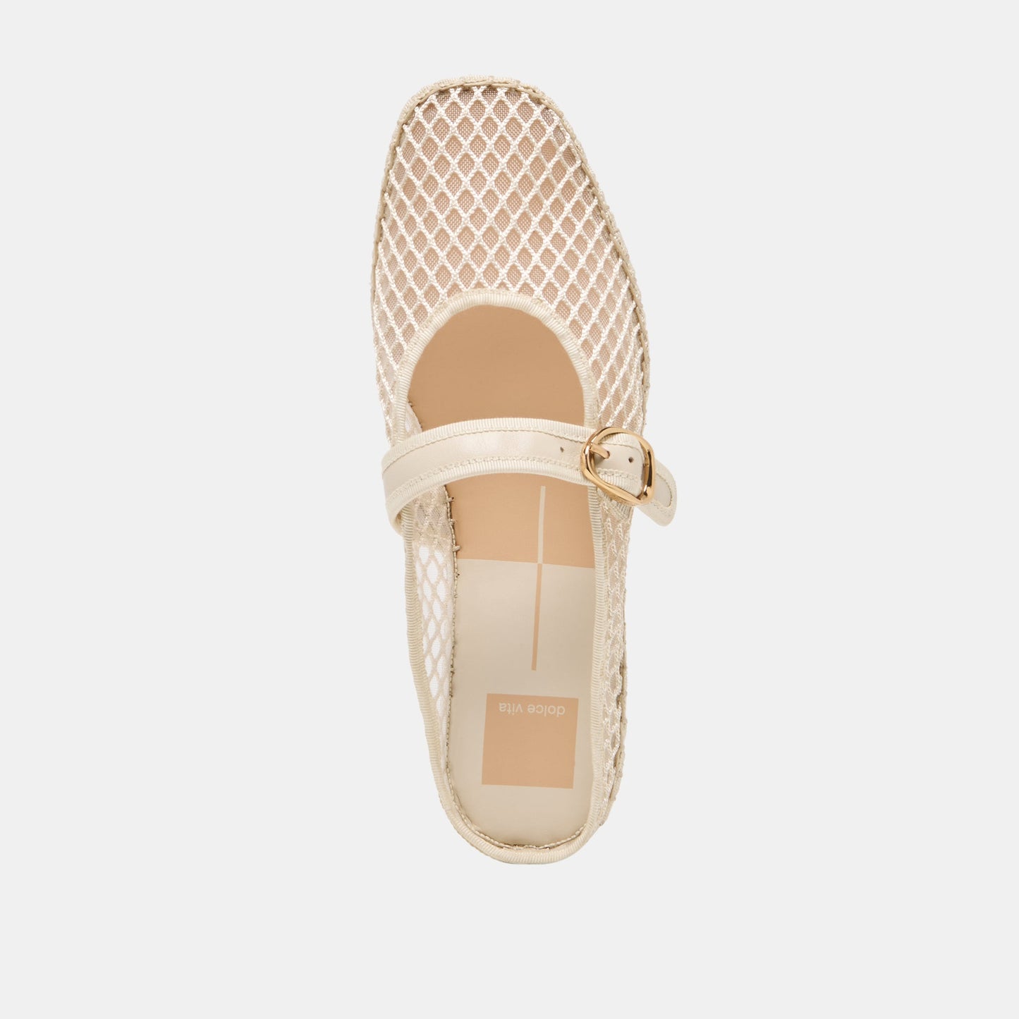 Milie Ecru Woven Mesh Flats Dolce Vita Online